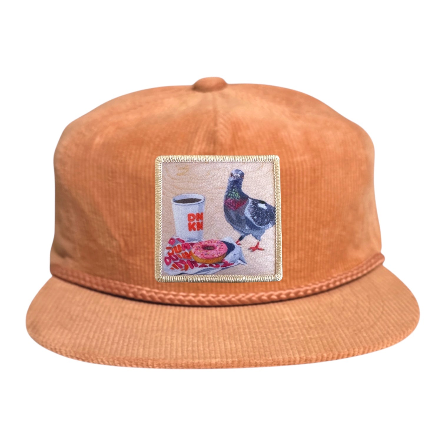 Peach Corduroy Rope Hat Hats FlynHats Pigeons Run On Donuts