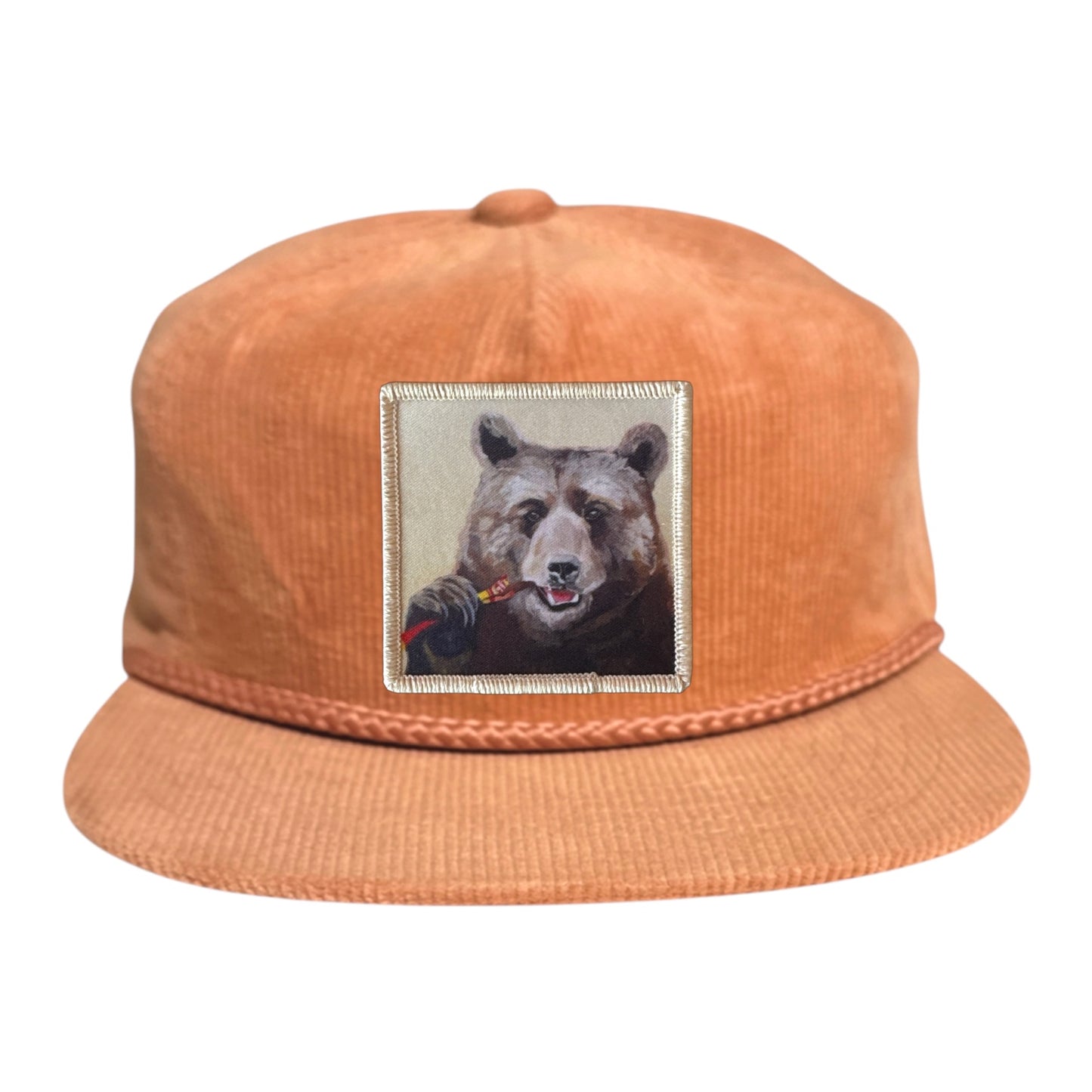 Peach Corduroy Rope Hat Hats FlynHats Slim Jimmy