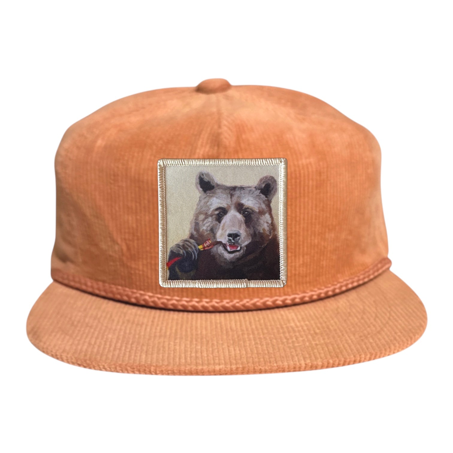 Peach Corduroy Rope Hat Hats FlynHats Slim Jimmy