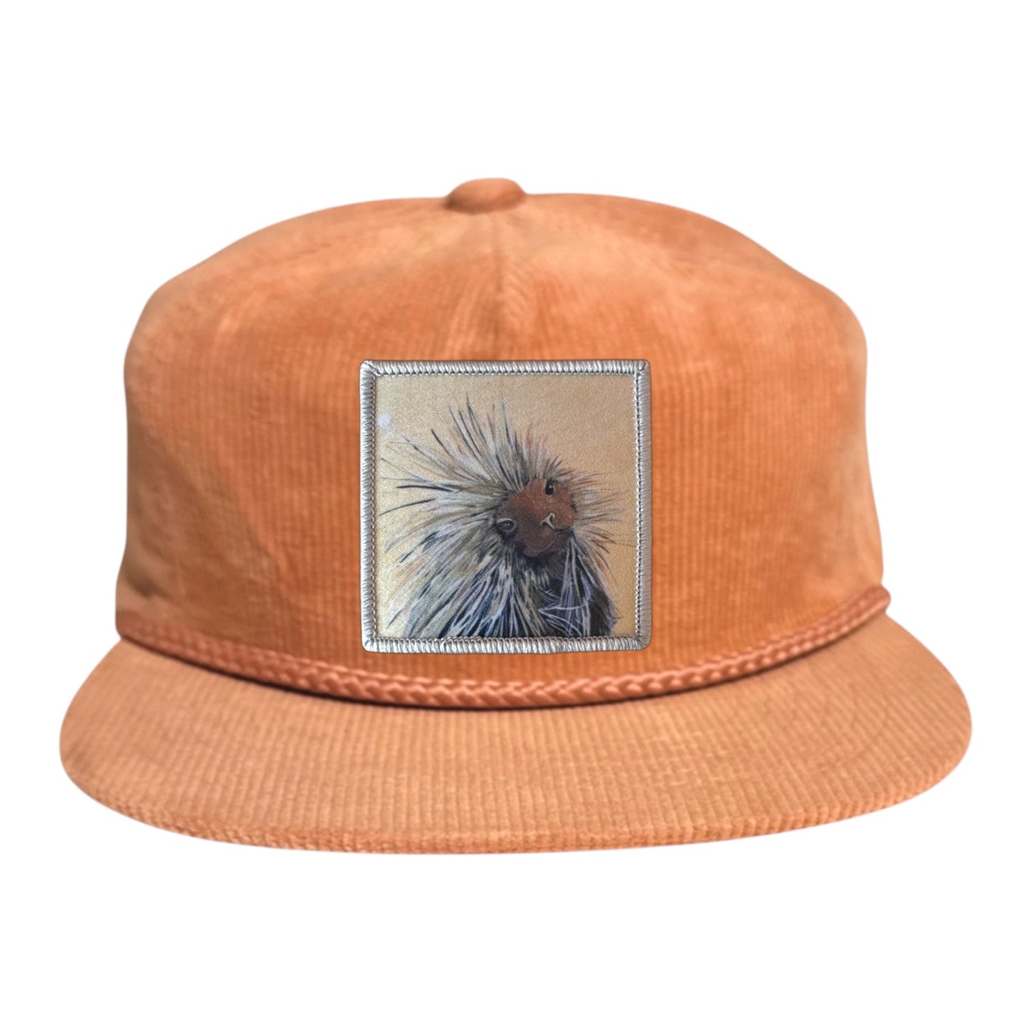 Porcupine Rope Cap Hats FlynHats Peach Corduroy