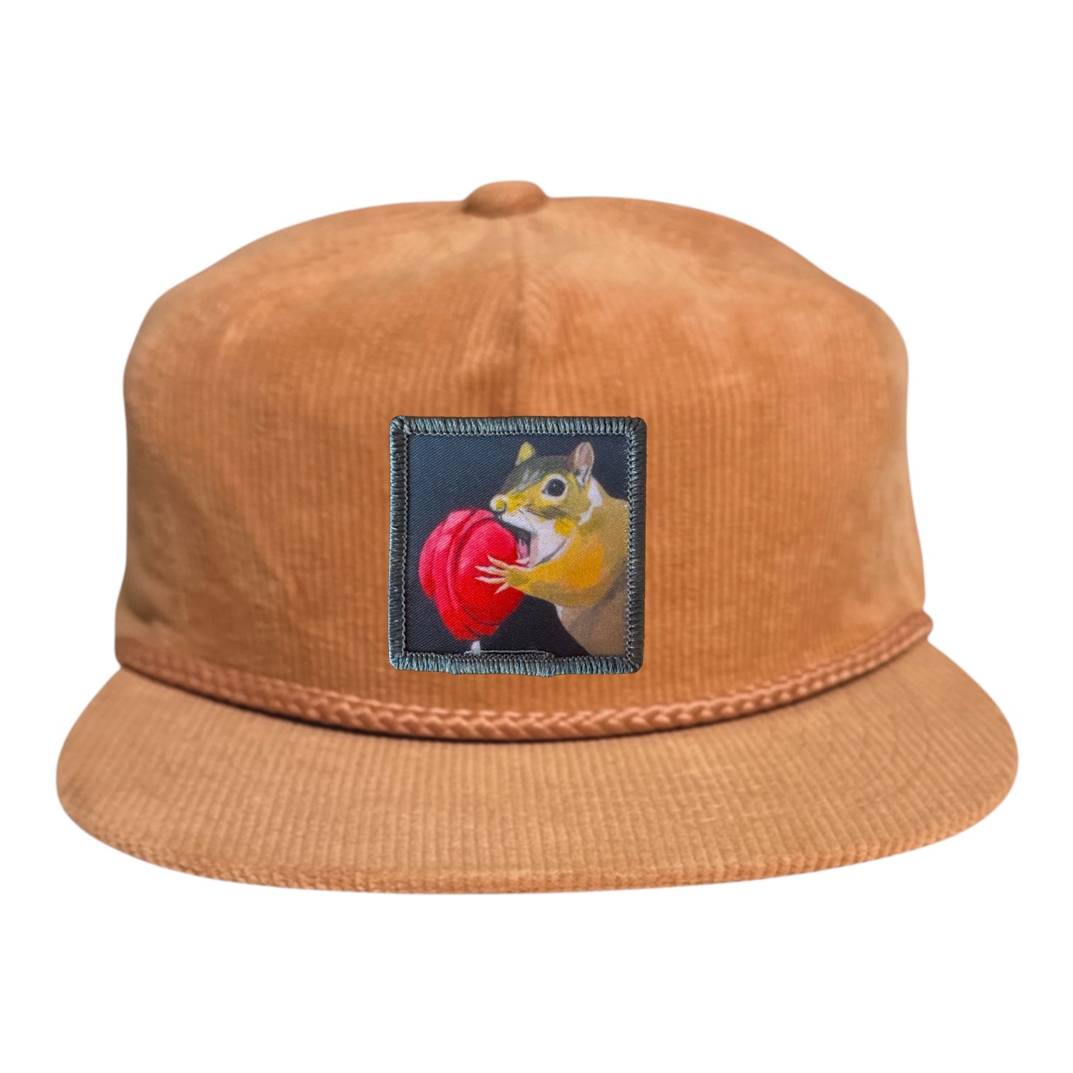 Peach Corduroy Rope Hat Hats FlynHats Lolly