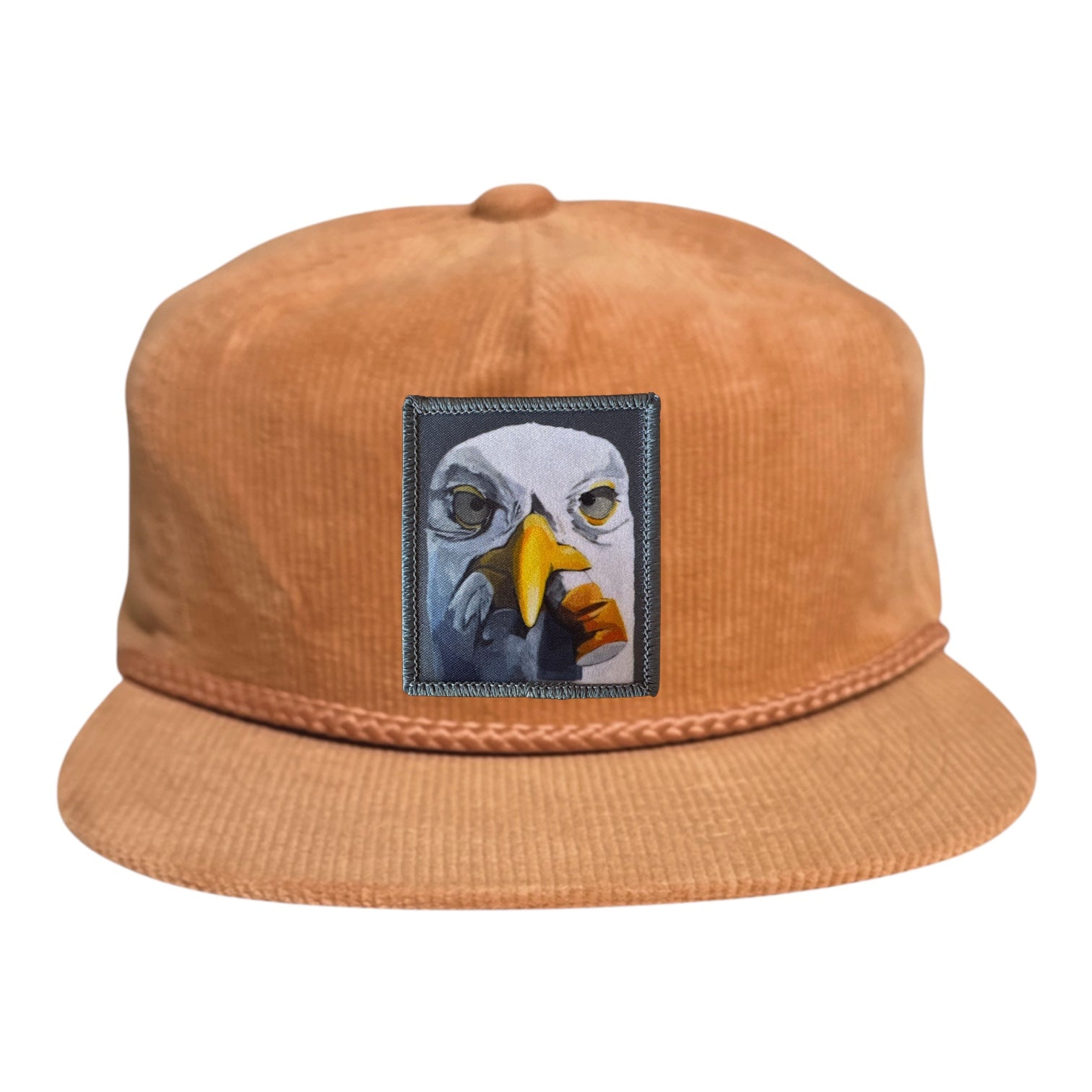 Peach Corduroy Rope Hat Hats FlynHats Seagull With Cig