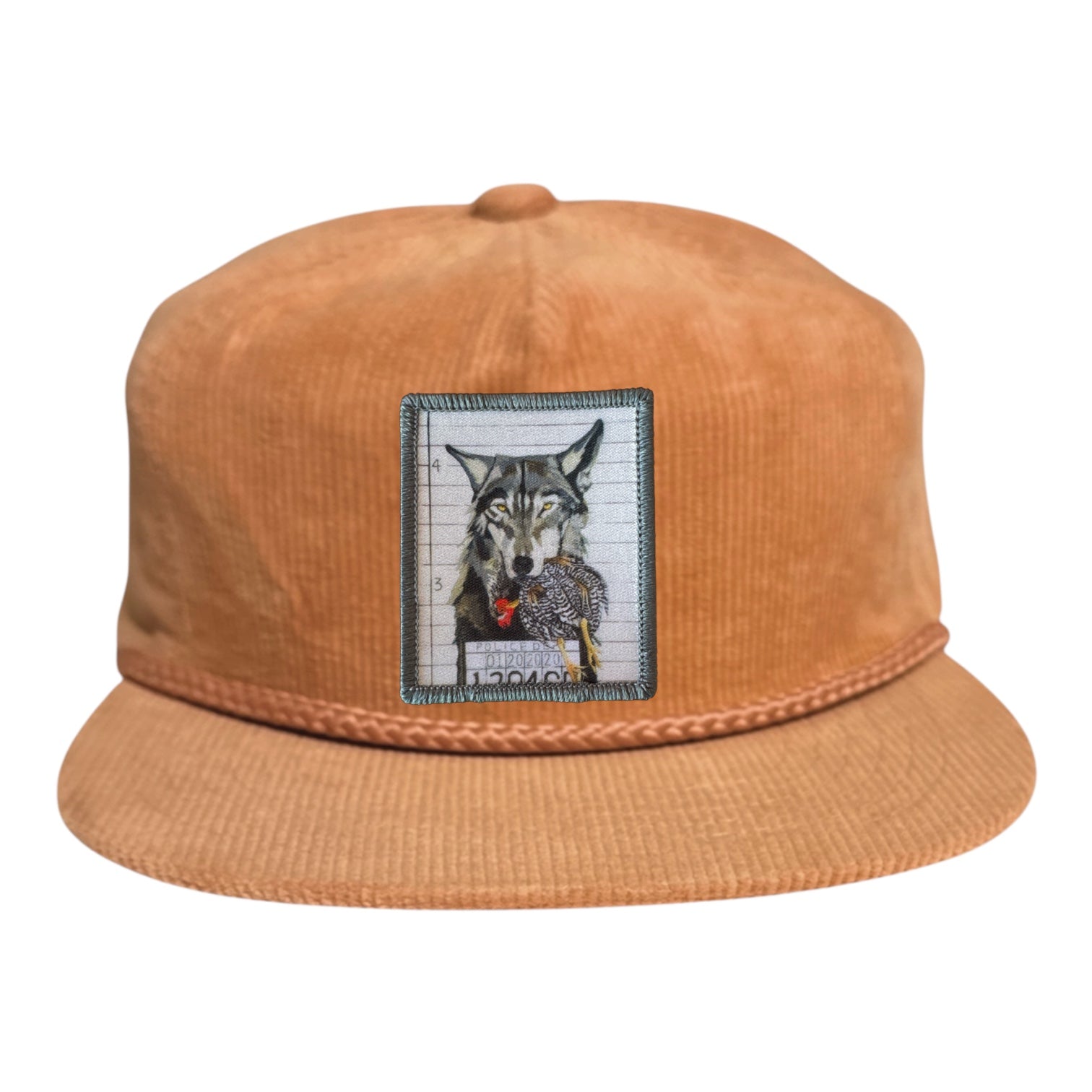 Peach Corduroy Rope Hat Hats FlynHats The Usual Suspects: Wolf
