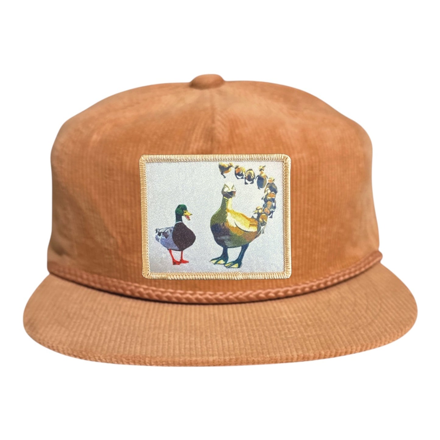 Make Way Rope Cap Hats FlynHats Peach Corduroy