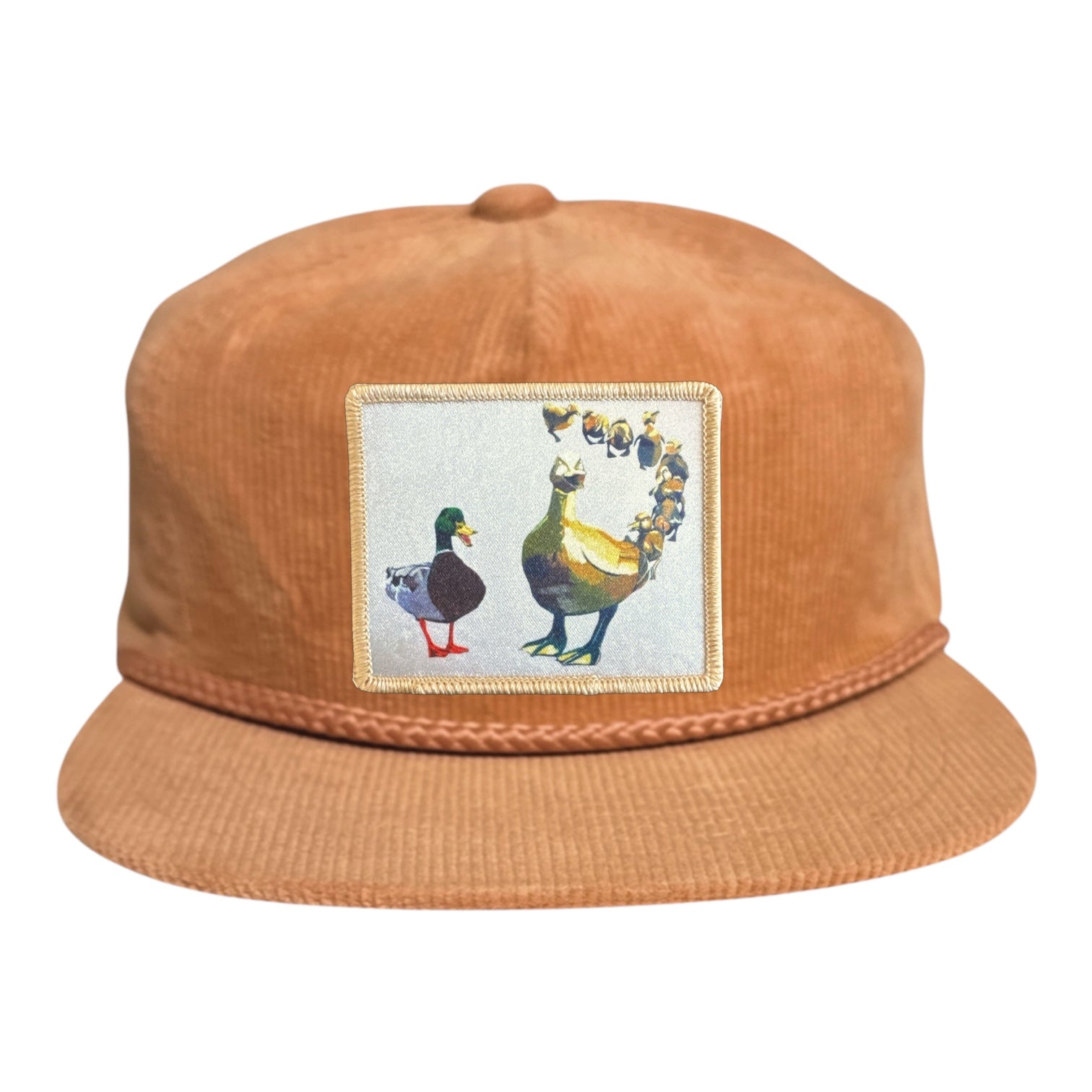 Make Way Rope Cap Hats FlynHats Peach Corduroy
