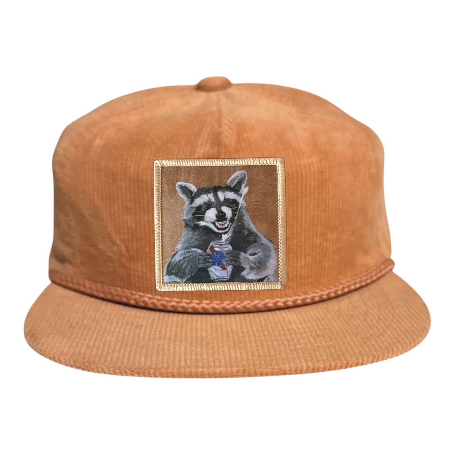 Beer Bandit Rope Cap Hats FlynHats Peach Corduroy