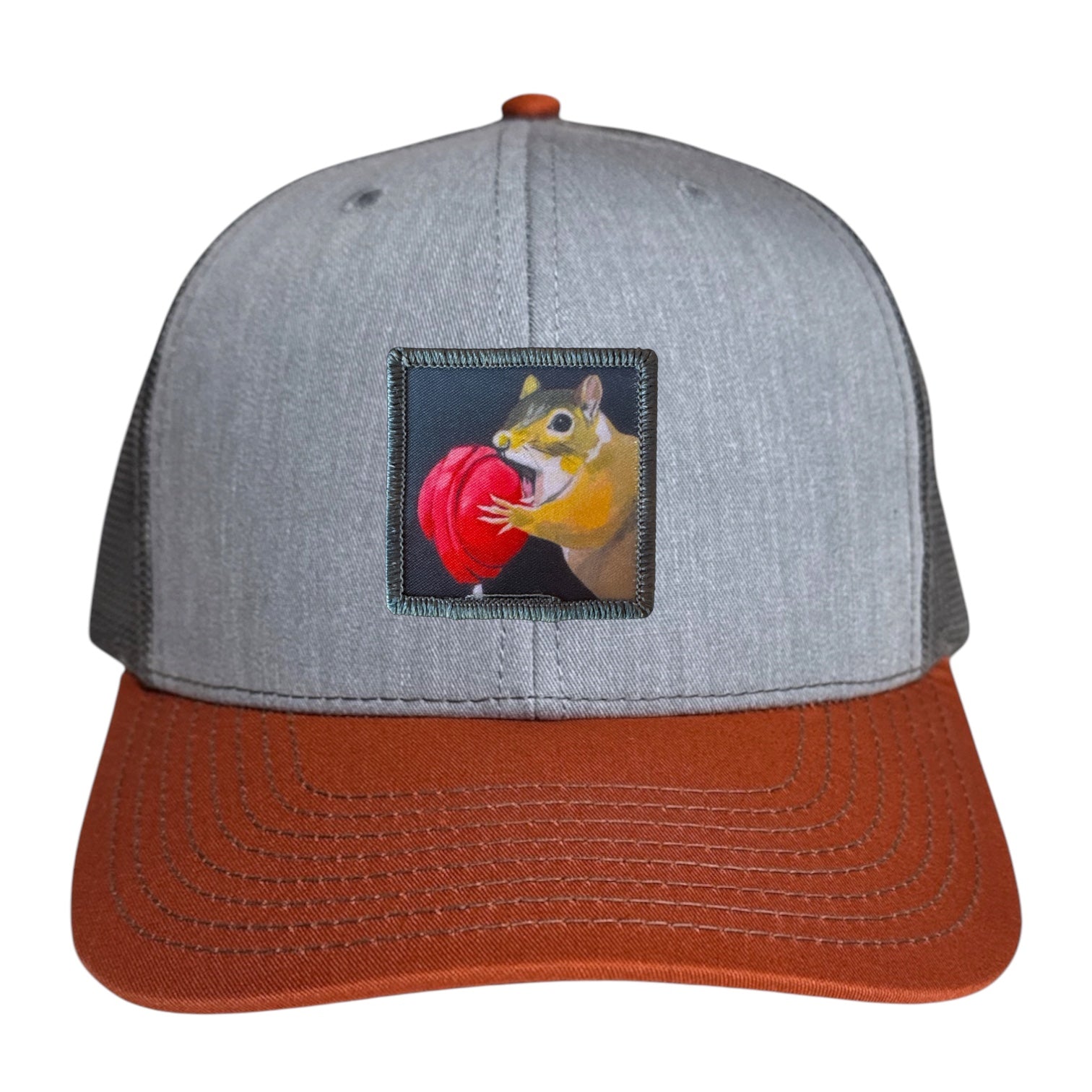 Grey/Terracotta Trucker Hats Flyn Costello Lolly