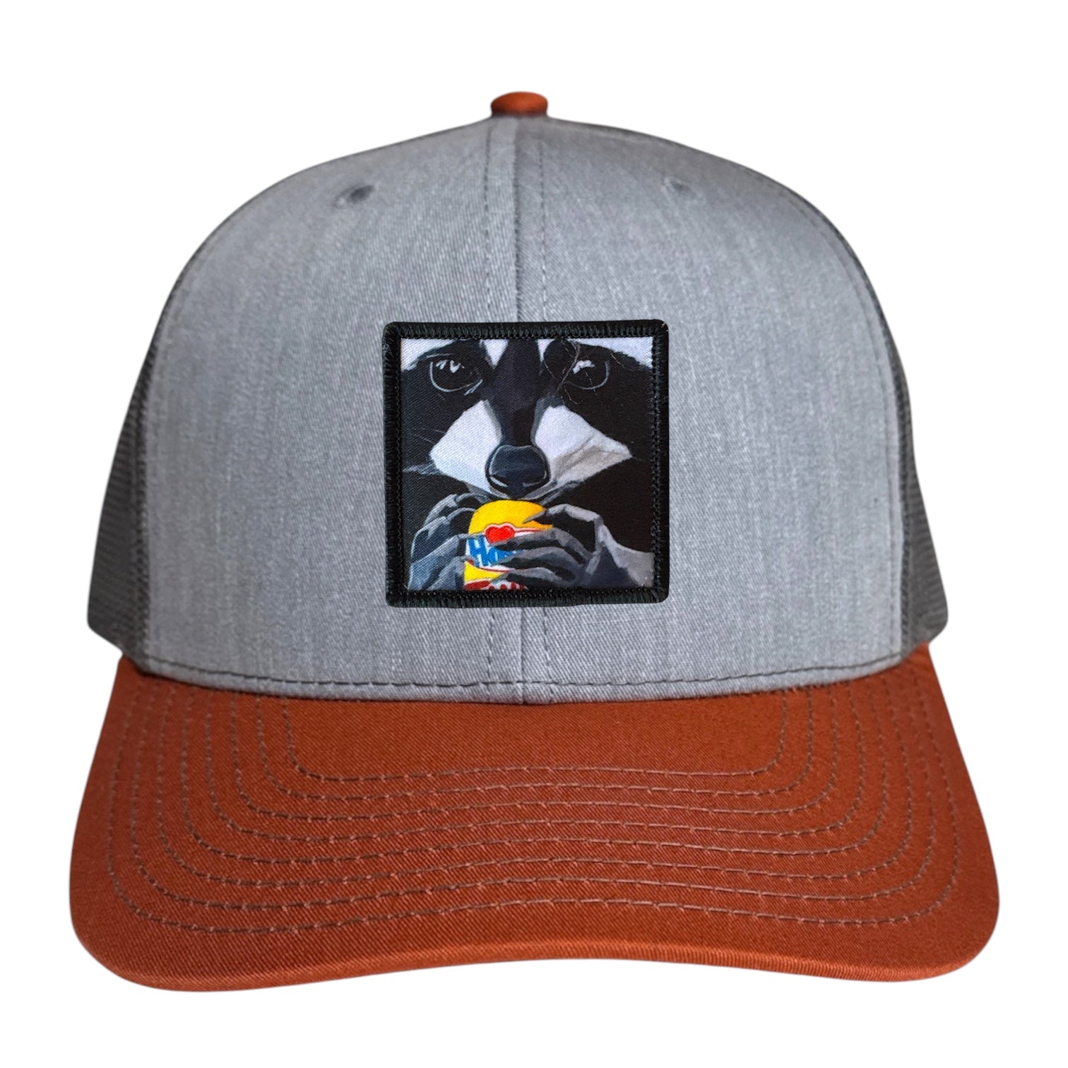 Grey/Terracotta Trucker Hats Flyn Costello The Snack Kid