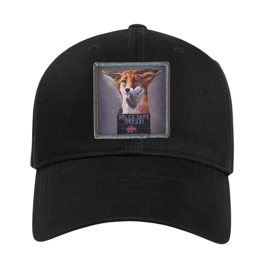 The Snack Kid 6 Panel Baseball Cap Hats FlynHats Black