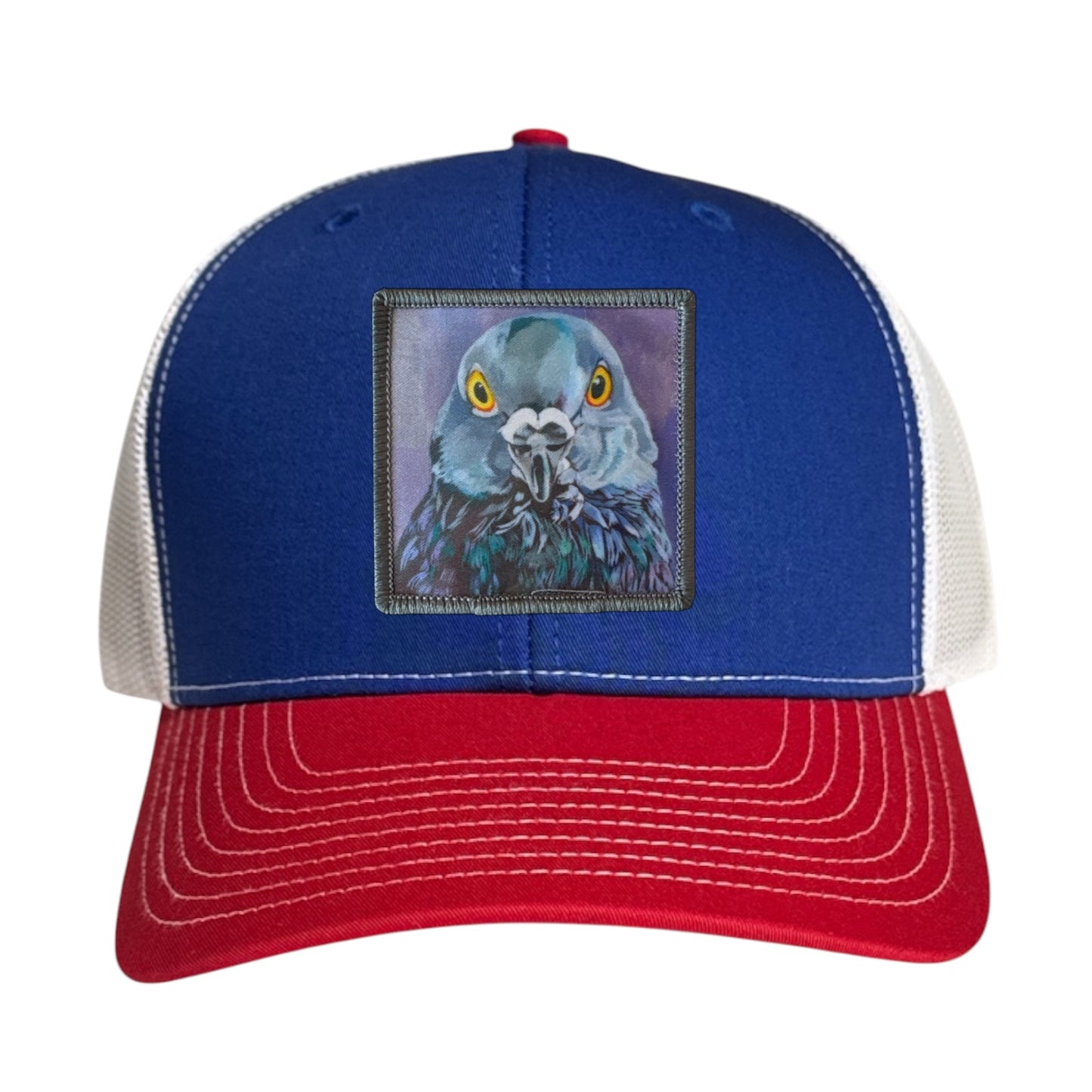 Red/White/Royal Trucker