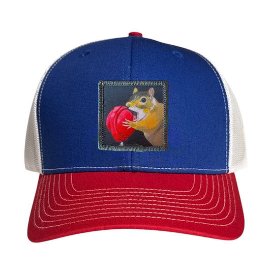 Lolly Trucker Hat Hats FlynHats Red/White/Royal