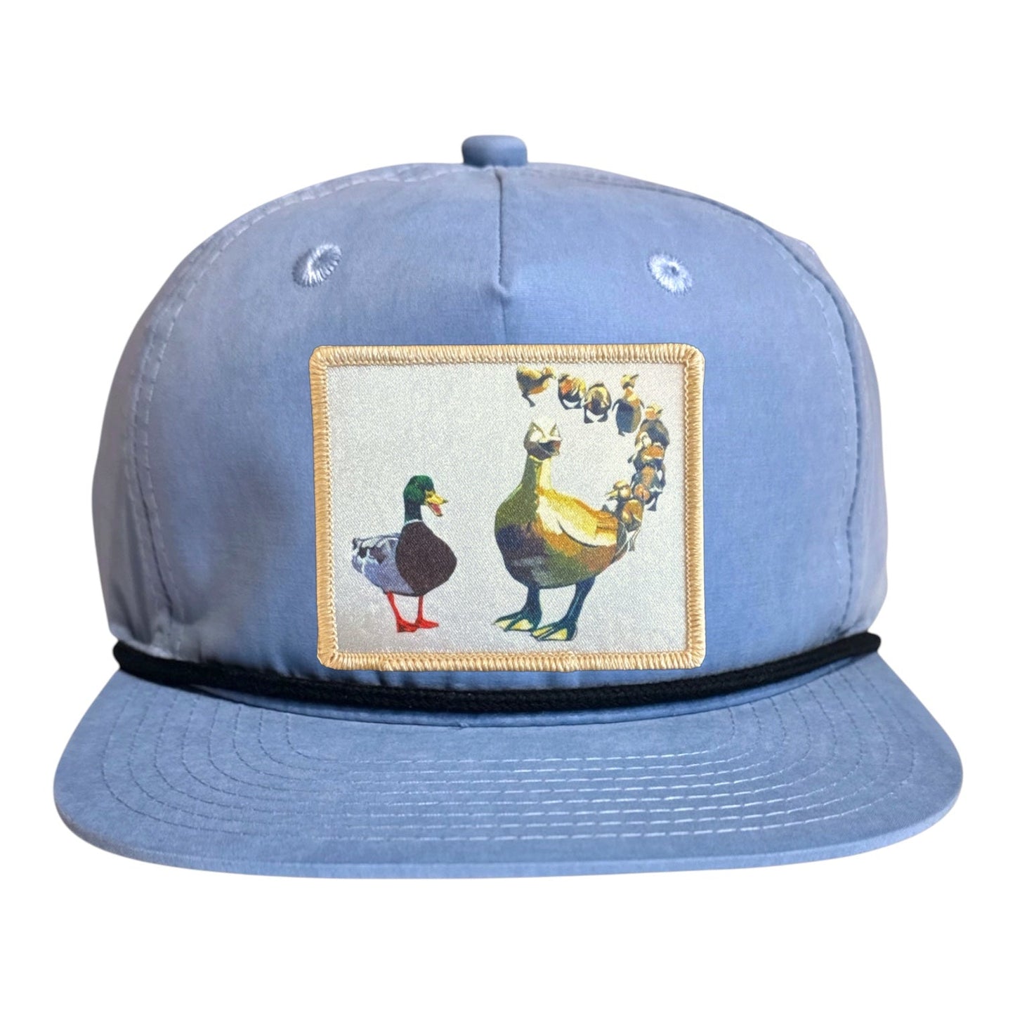 Make Way Rope Cap Hats FlynHats Sky/Black