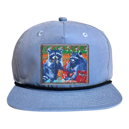 Junkfood Bandits Rope Cap Hats FlynHats Sky/Black