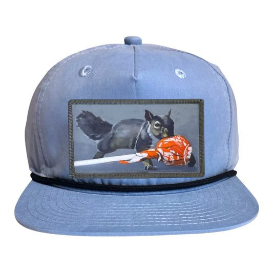 Secret Stash Rope Cap Hats FlynHats Sky/Black