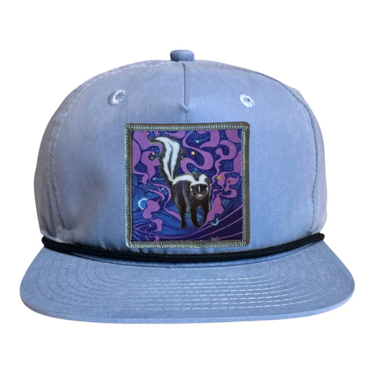 Skunky Haze Rope Cap Hats FlynHats Sky/Black