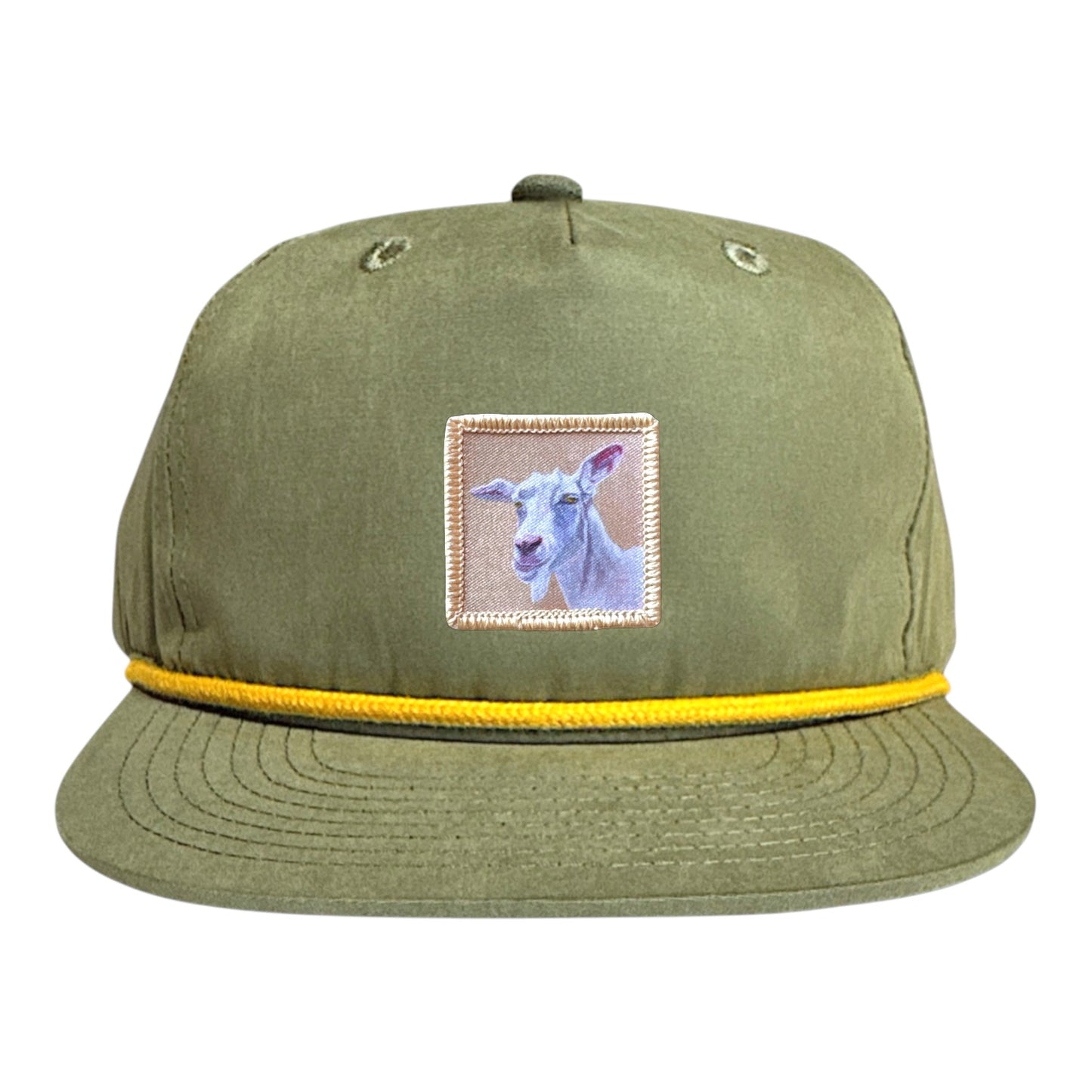 Loden/Gold Rope Cap Hats FlynHats Little Goat