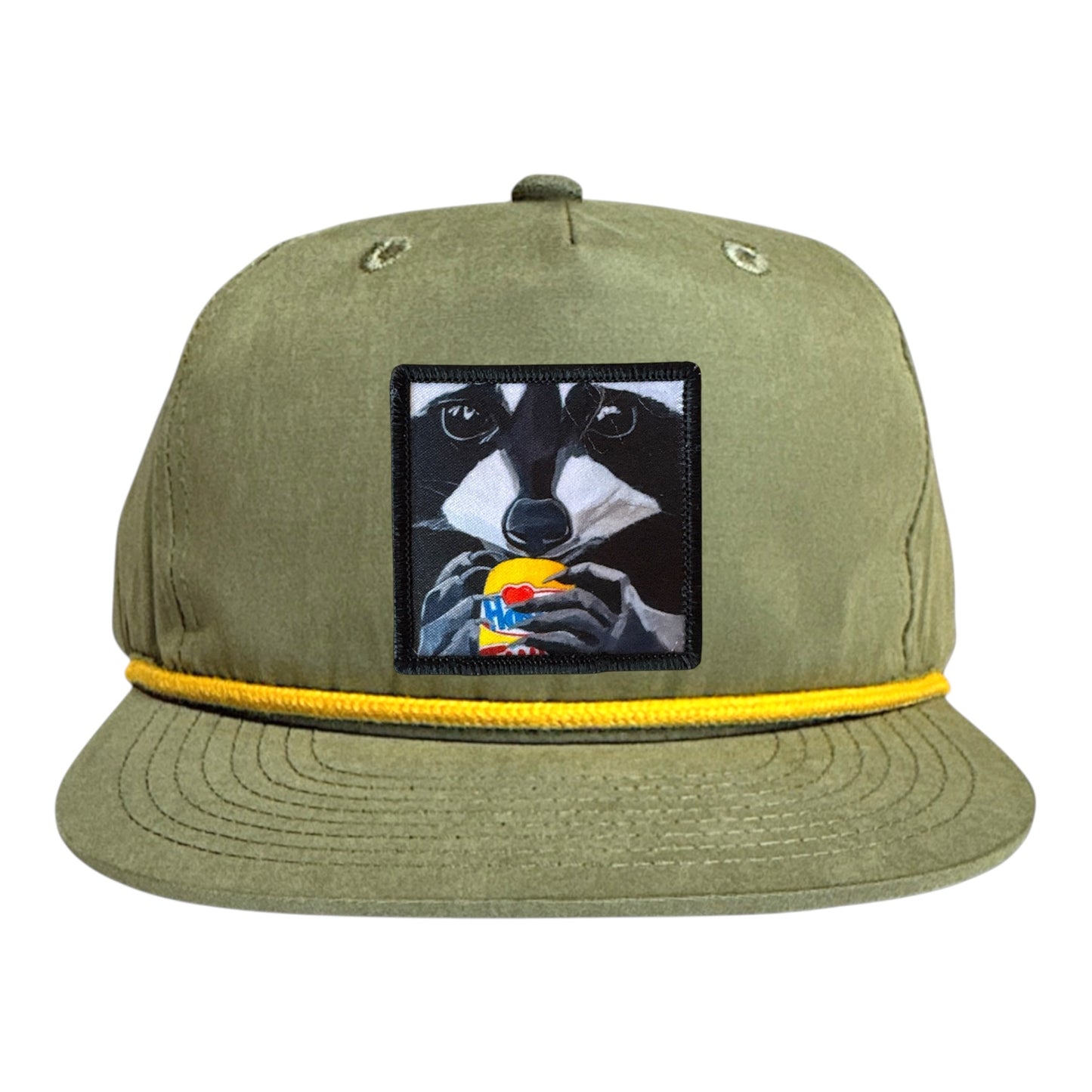 Loden/Gold Rope Cap Hats FlynHats The Snack Kid