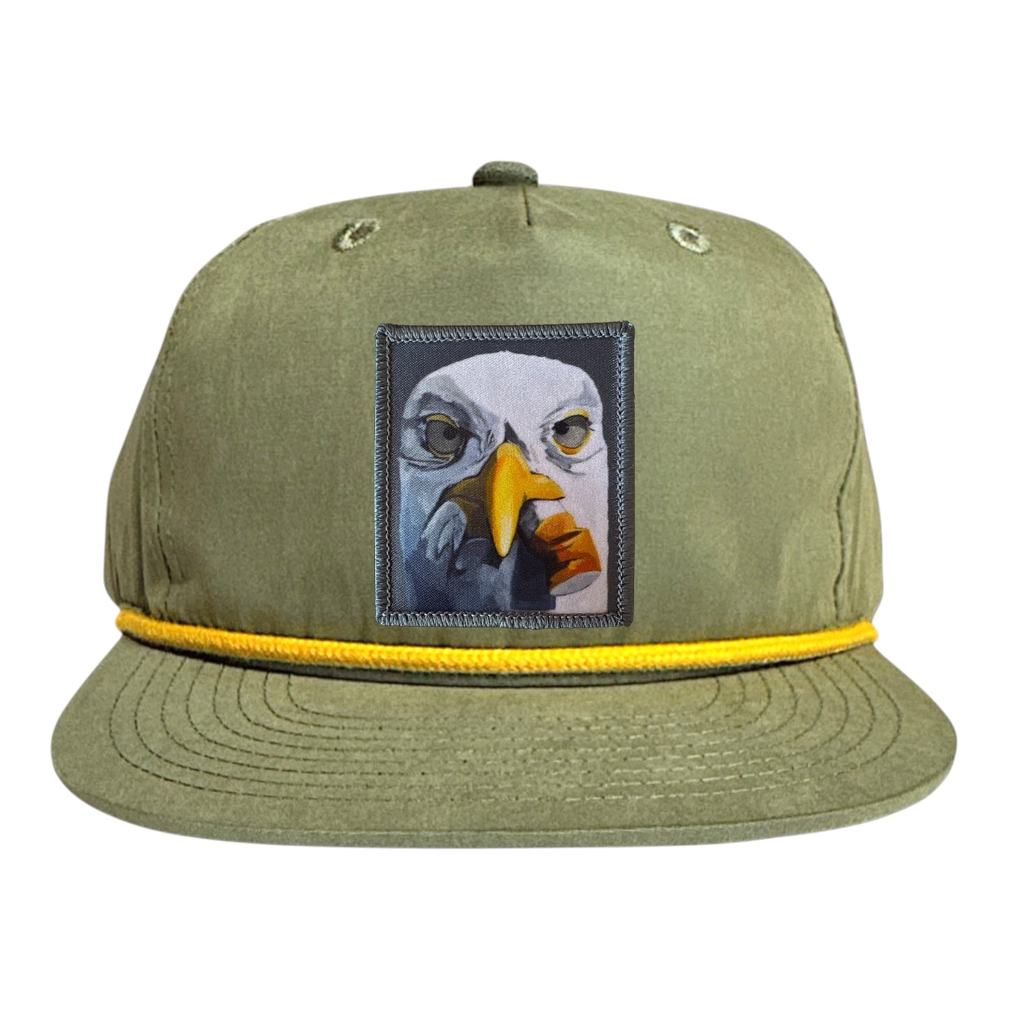 Loden/Gold Rope Cap Hats FlynHats Seagull With Cig