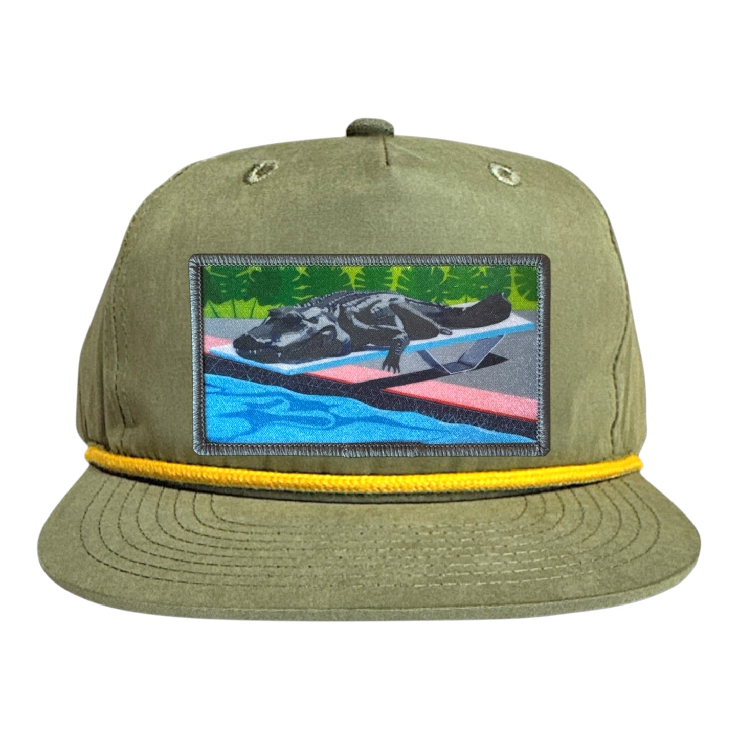 Loden/Gold Rope Cap