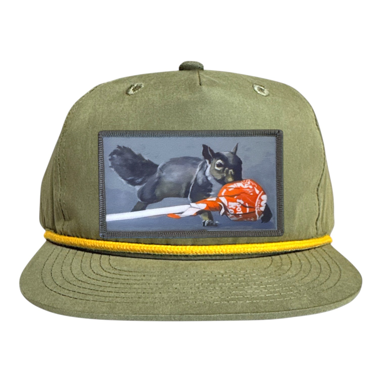 Loden/Gold Rope Cap Hats FlynHats Secret Stash