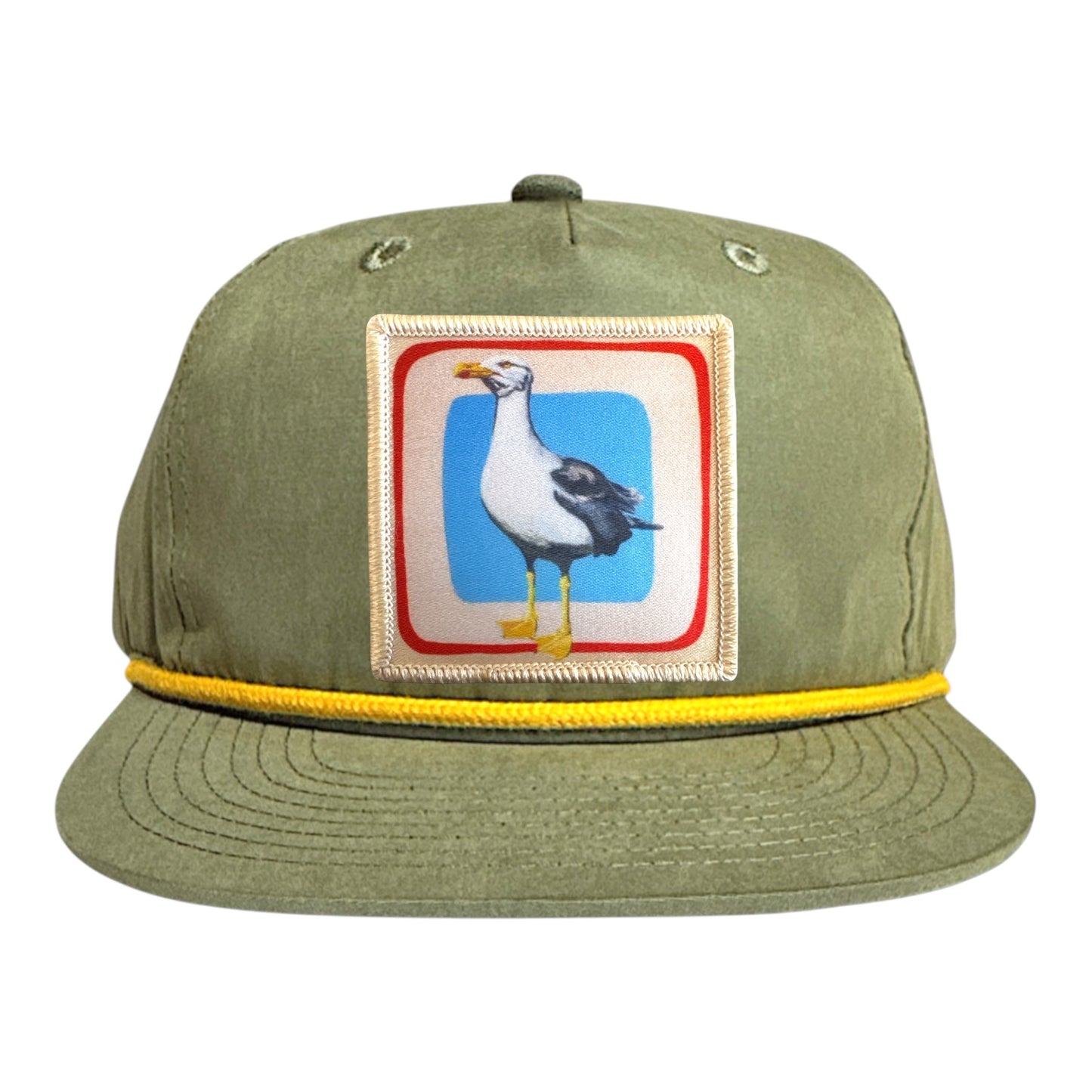Loden/Gold Rope Cap Hats FlynHats Seagull