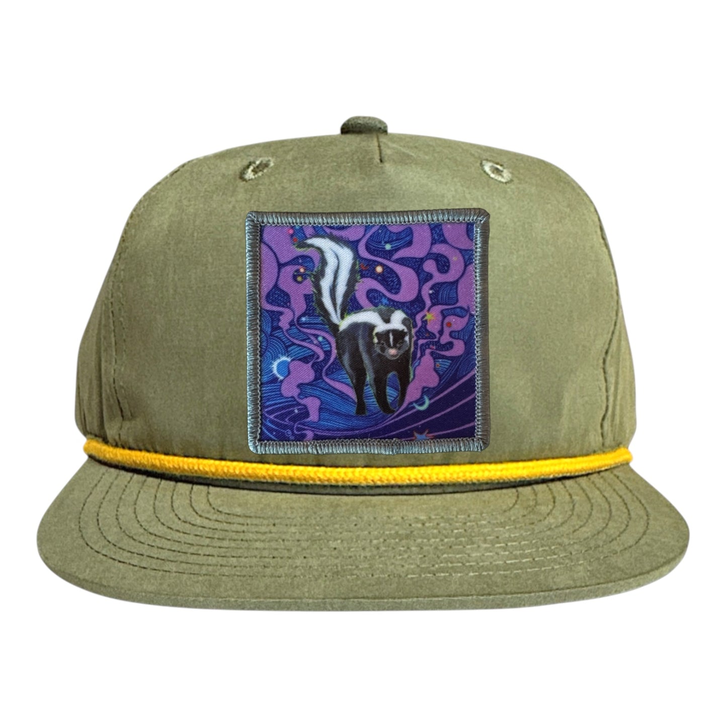 Loden/Gold Rope Cap Hats FlynHats Skunky Haze