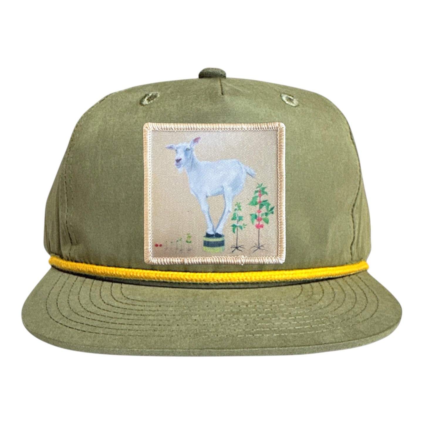 Loden/Gold Rope Cap