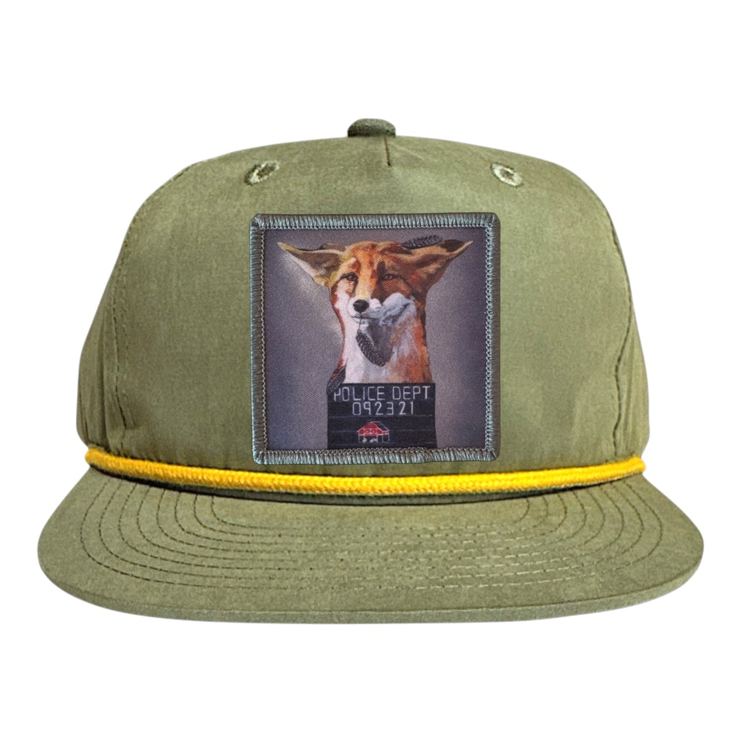 The Usual Suspects: Fox Rope Cap Hats FlynHats Loden/Gold