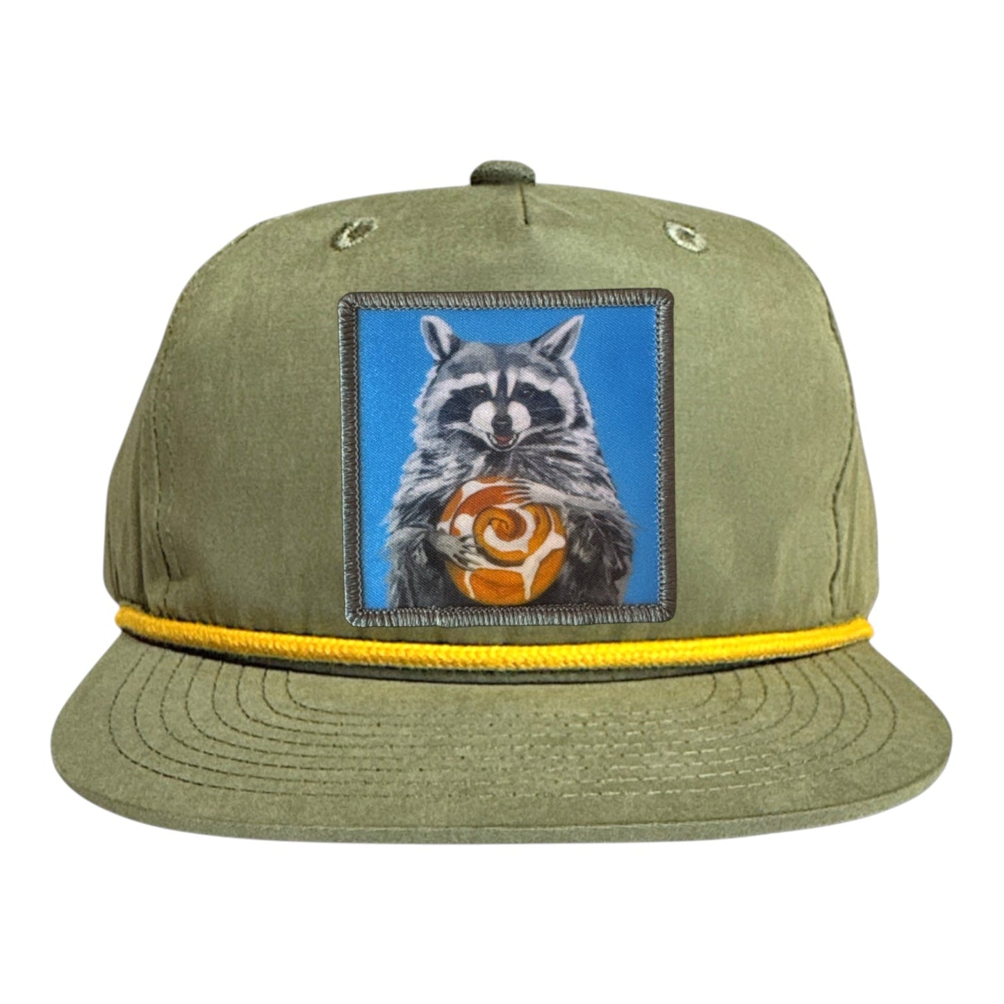 Cinnabun Bandit Rope Cap Hats FlynHats Loden/Gold