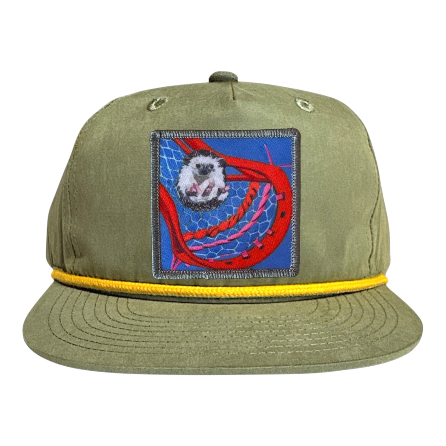 Loden/Gold Rope Cap