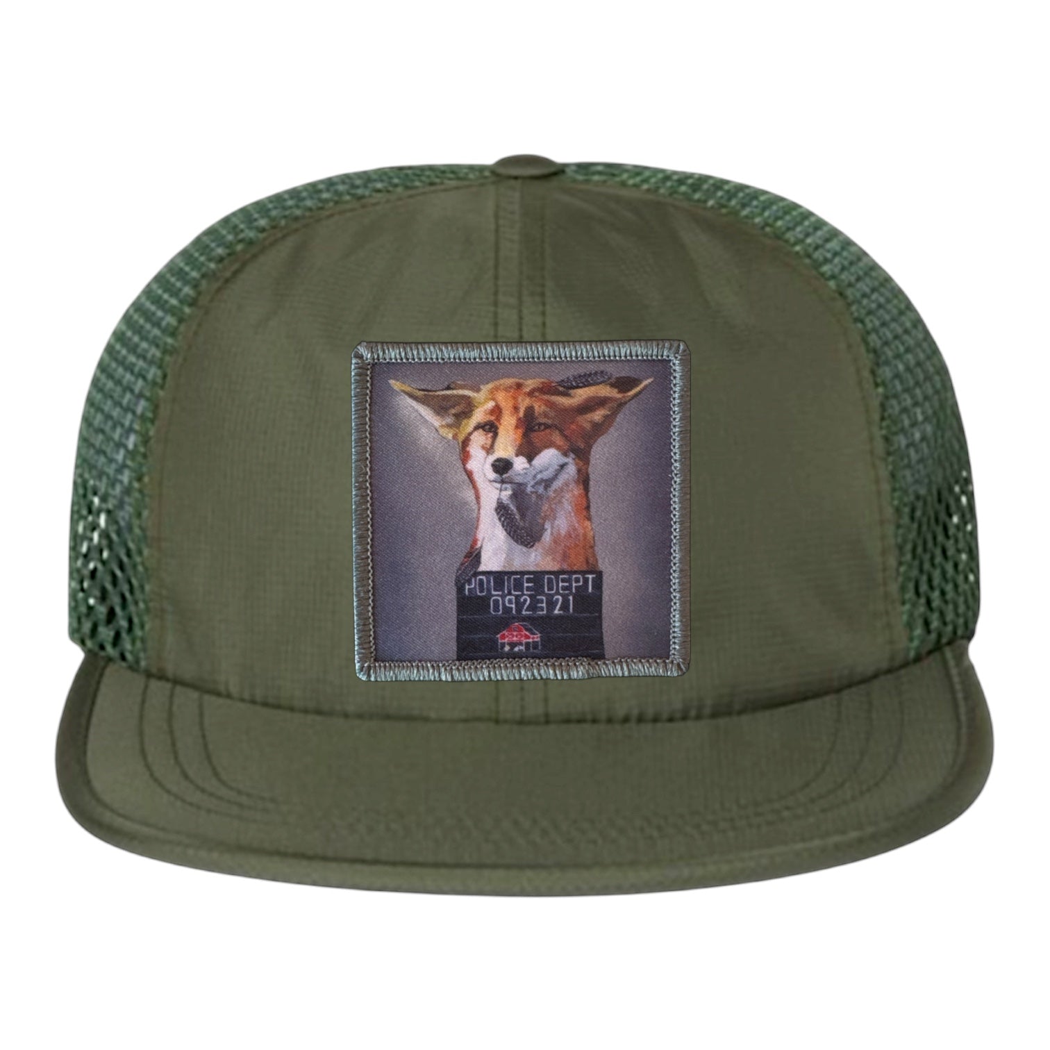 Olive Wideset Mesh Cap Hats FlynHats The Usual Suspects: Fox
