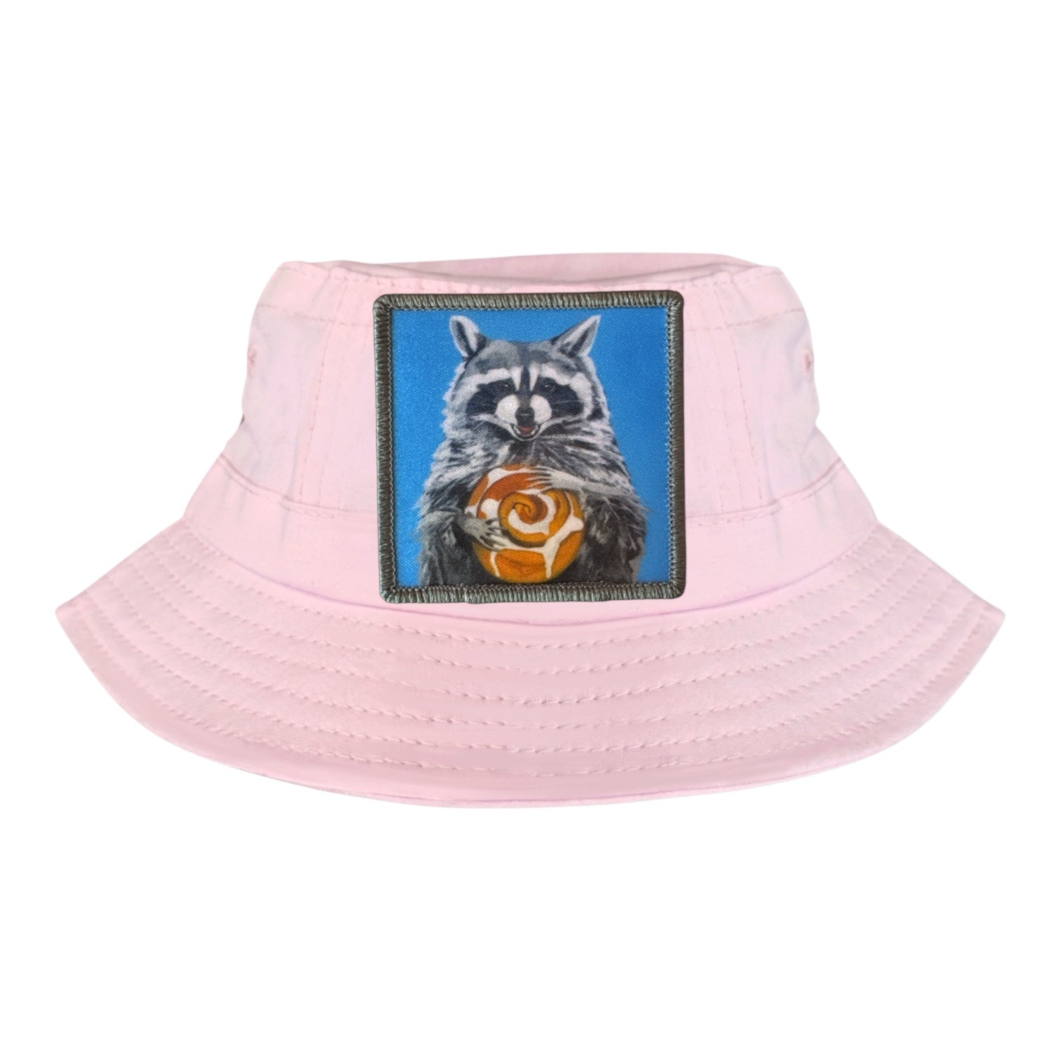 Light Pink Toddler Bucket Hat Hats FlynHats Cinnabun Bandit