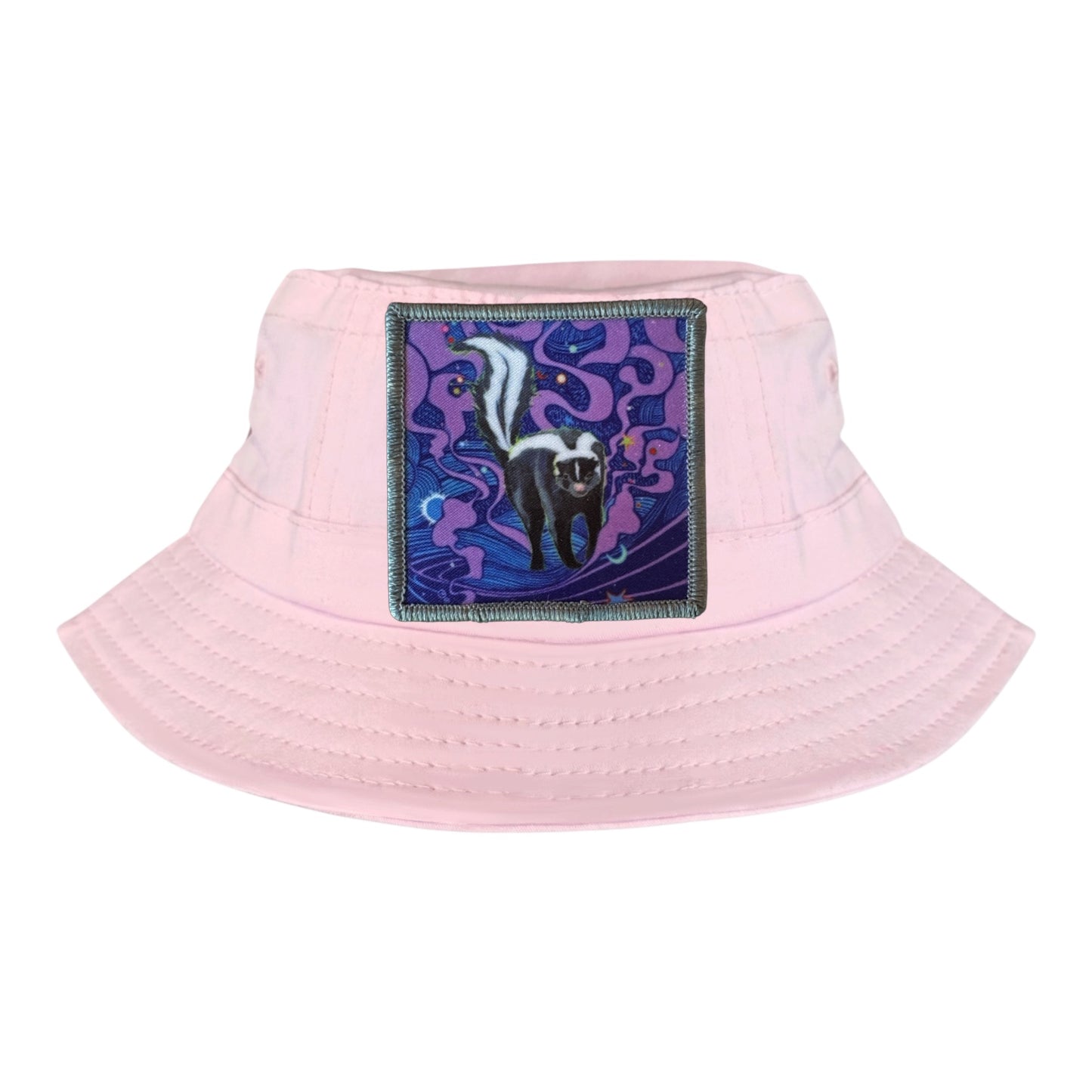 Light Pink Toddler Bucket Hat Hats FlynHats Skunky Haze