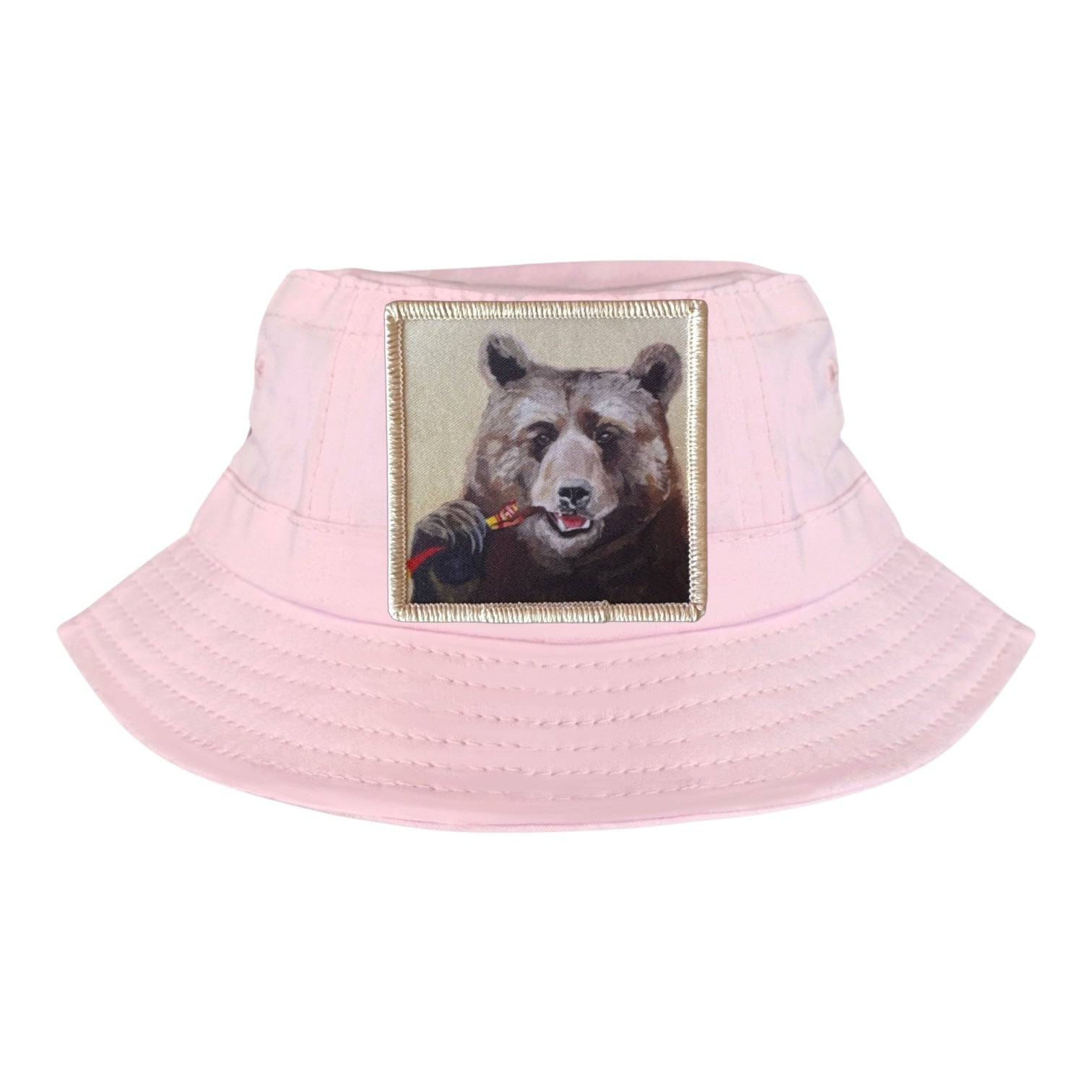 Light Pink Toddler Bucket Hat Hats FlynHats Slim Jimmy