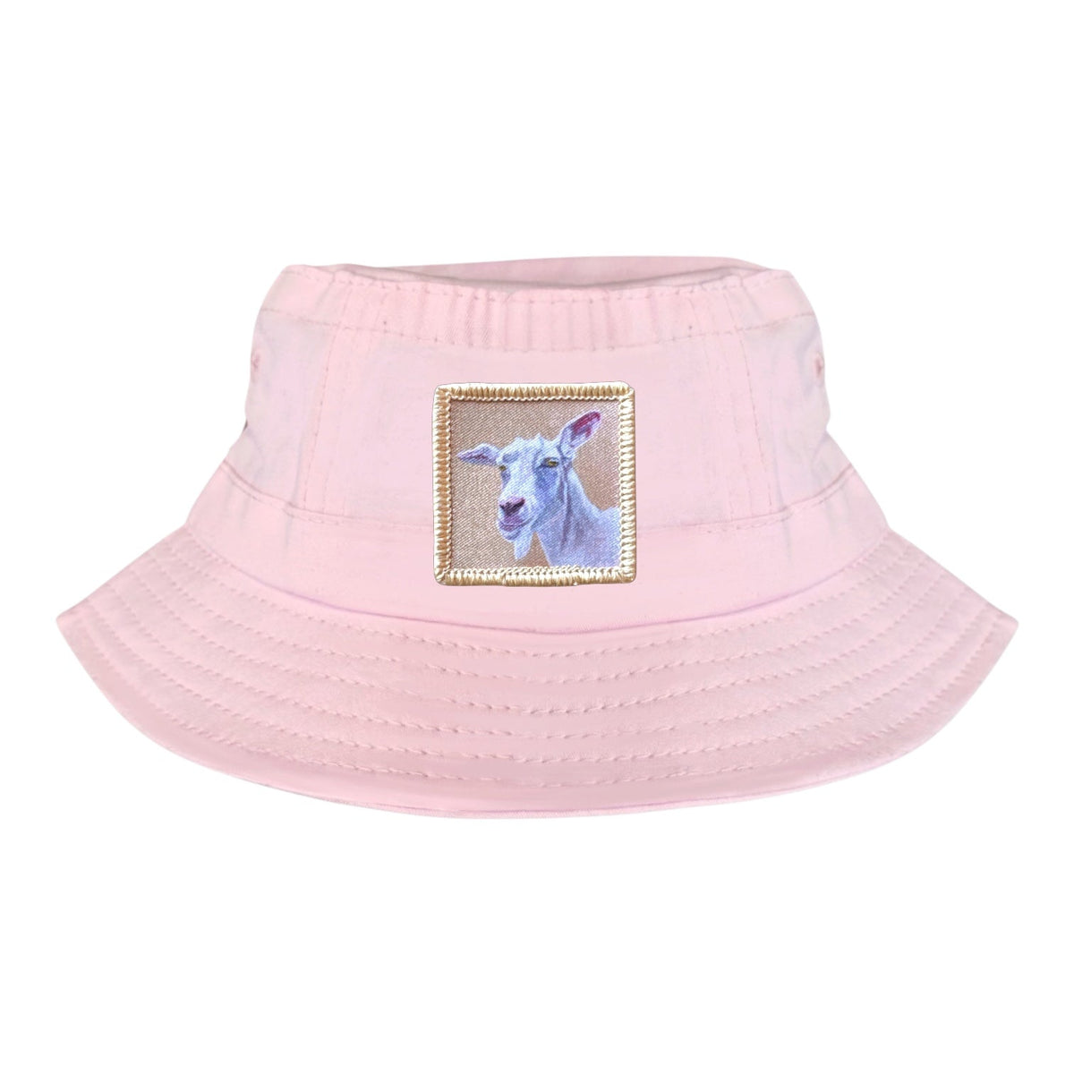 Little Goat Youth/Toddler Bucket Hat - Light Pink