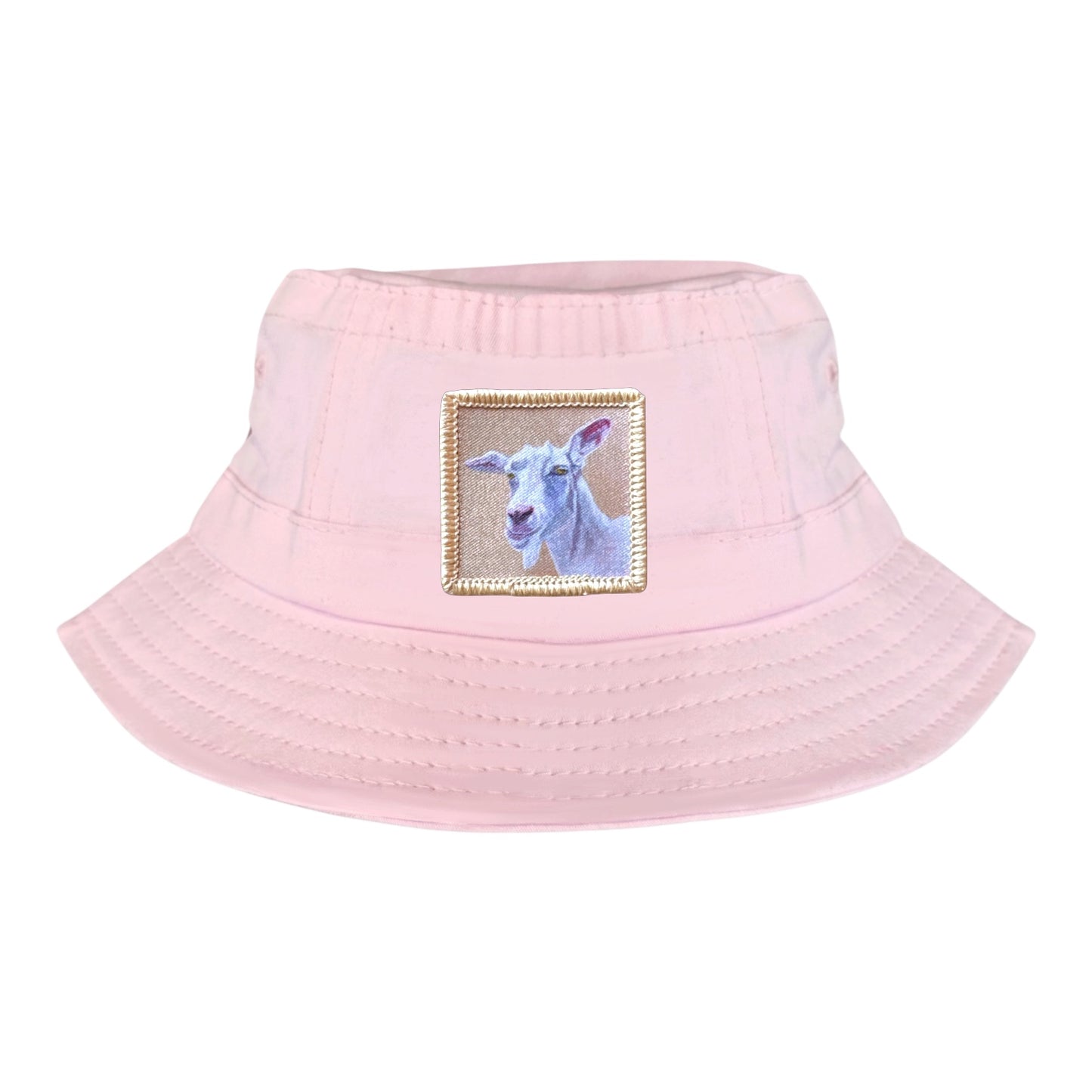 Light Pink Toddler Bucket Hat Hats FlynHats Little Goat