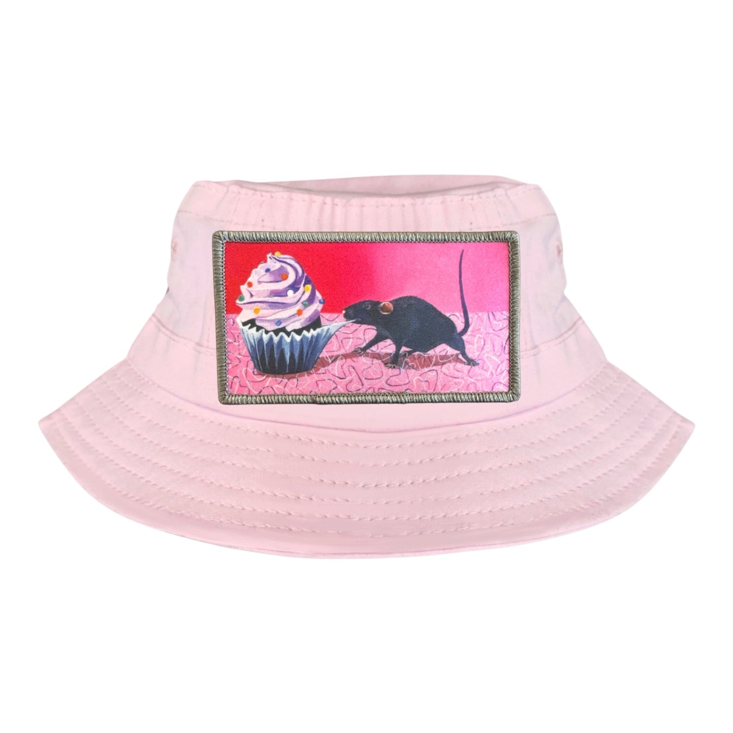 Light Pink Toddler Bucket Hat Hats FlynHats Rats Got My Cake