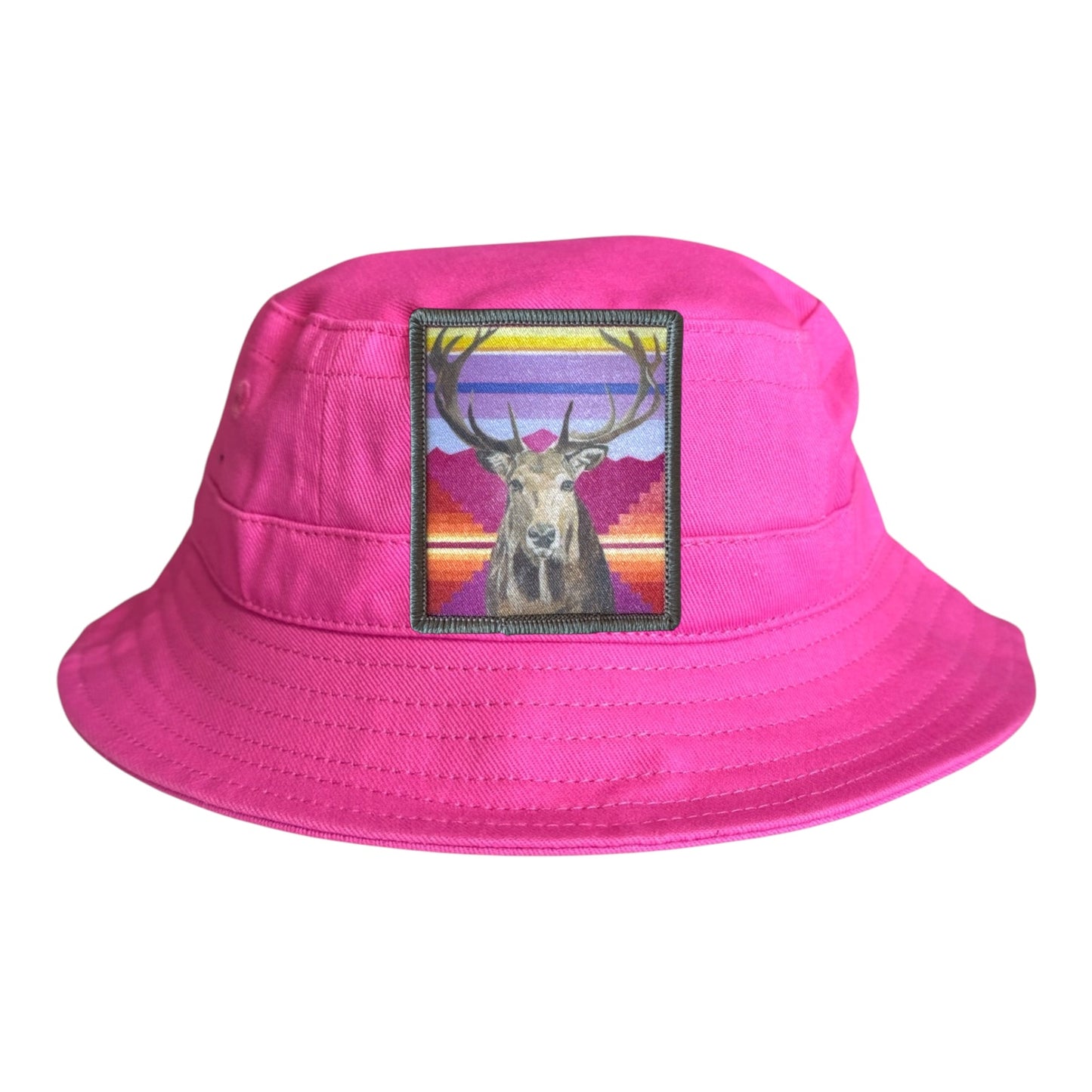 Neon Fuchsia Toddler Bucket Hat Hats FlynHats Elk