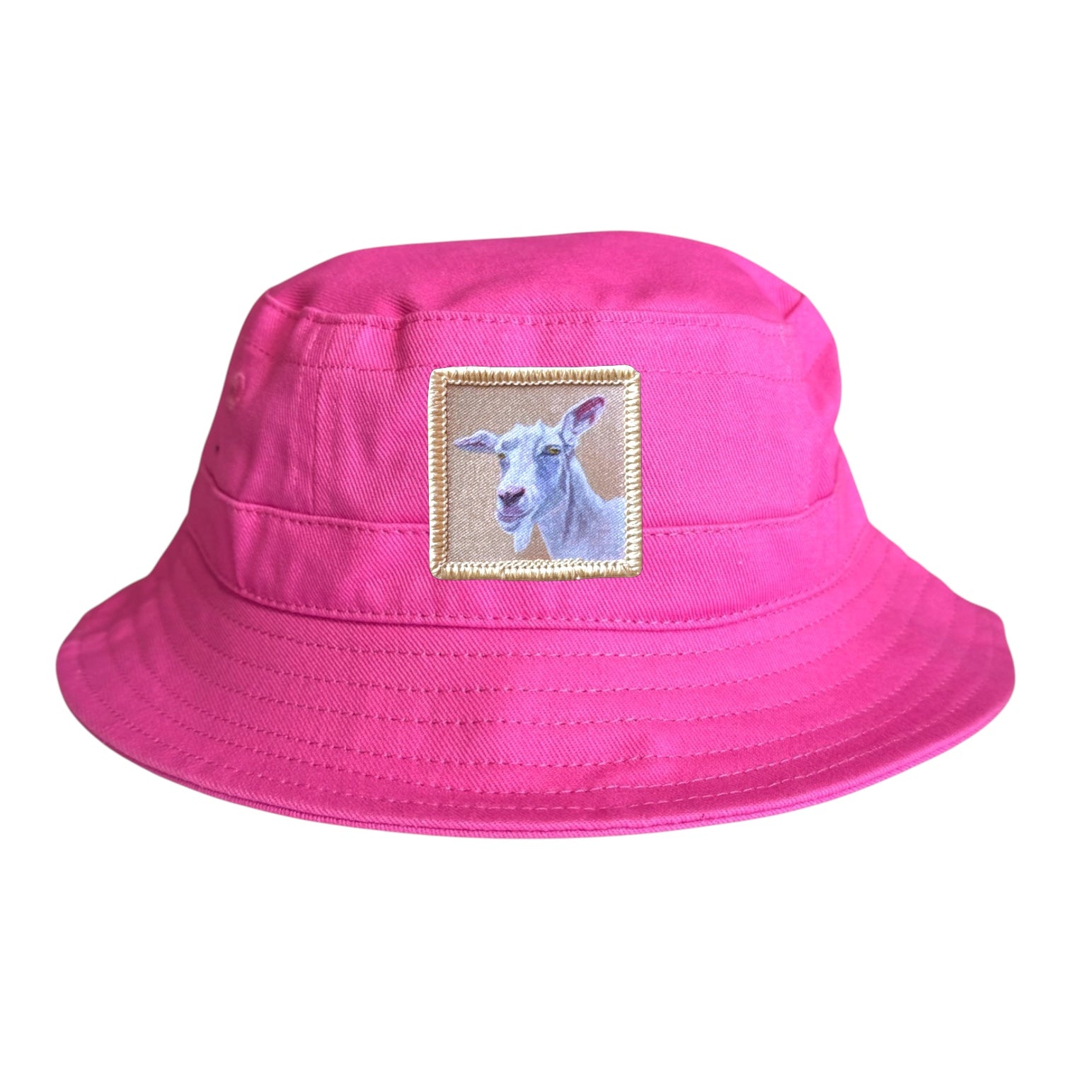 Neon Fuchsia Toddler Bucket Hat Hats FlynHats Little Goat