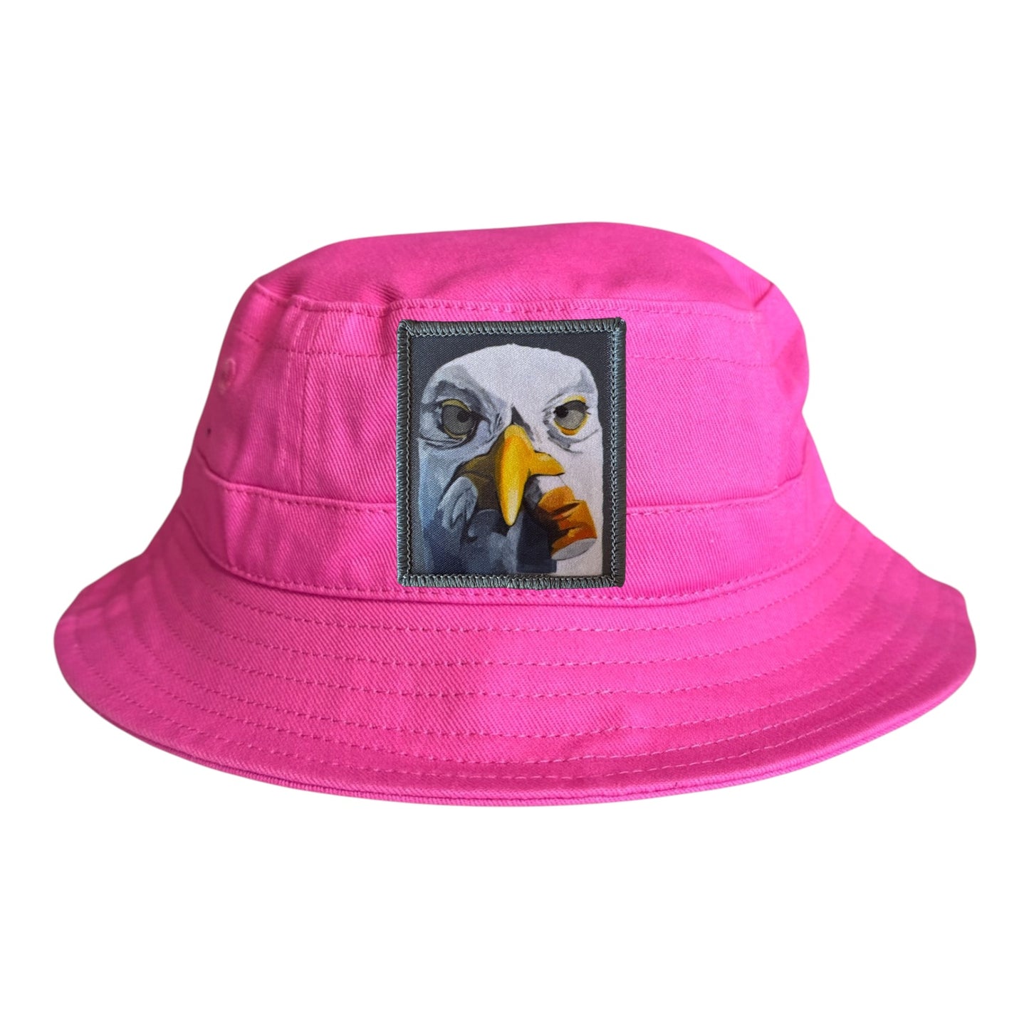 Neon Fuchsia Toddler Bucket Hat Hats FlynHats Seagull With Cig