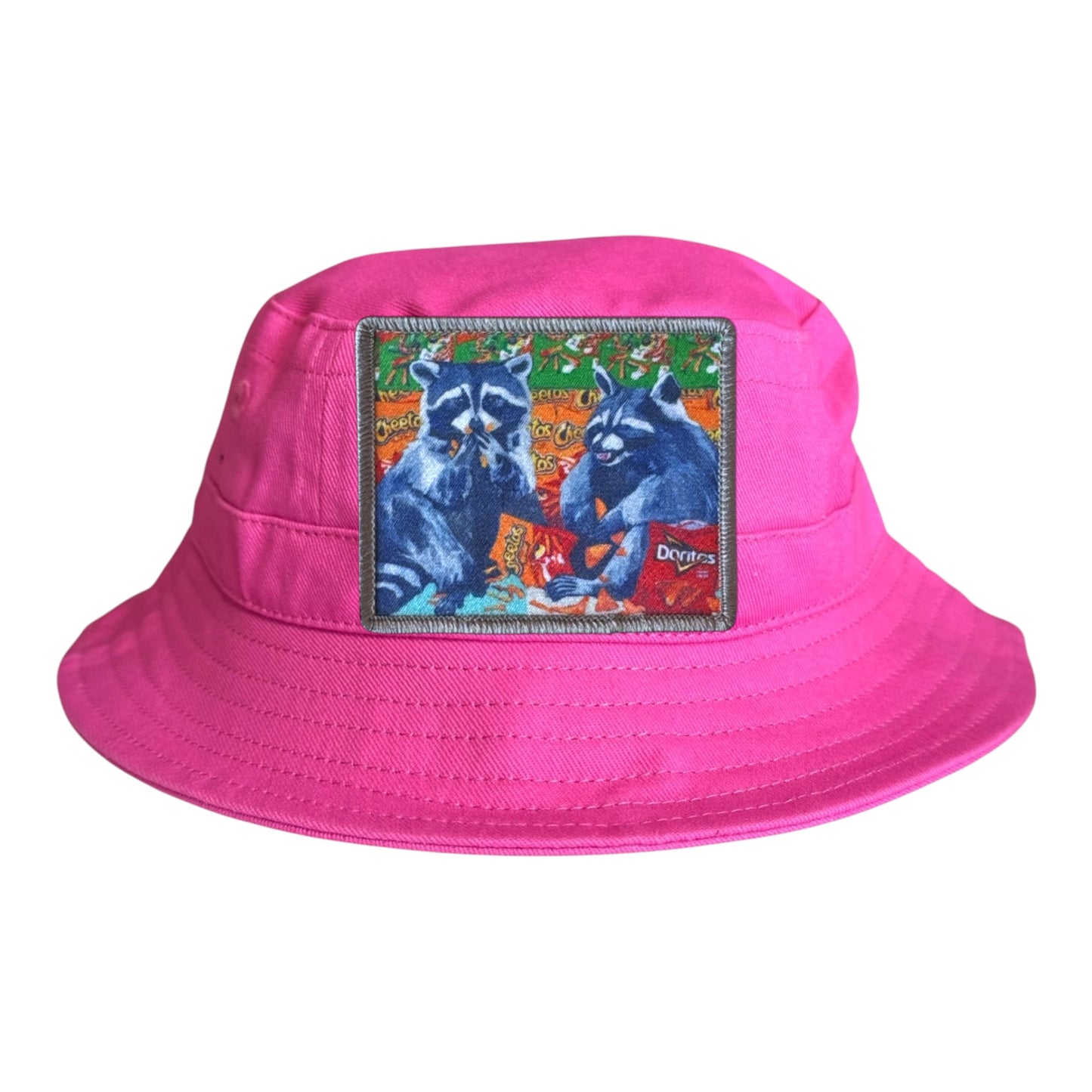 Neon Fuchsia Toddler Bucket Hat Hats FlynHats Junkfood Bandits