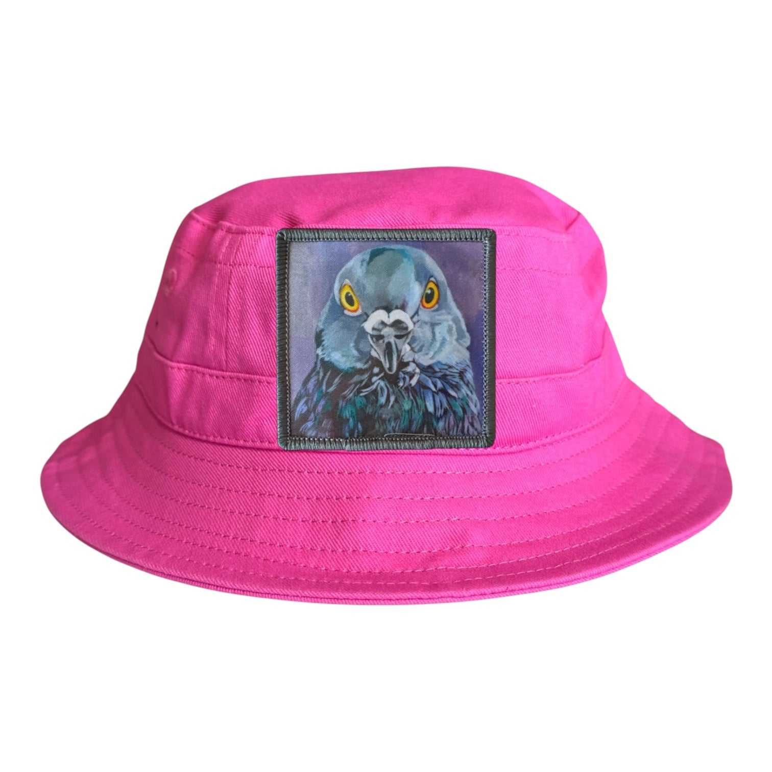 Neon Fuchsia Toddler Bucket Hat Hats FlynHats City Bird
