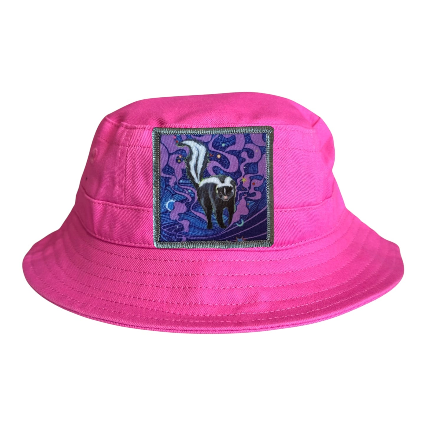 Neon Fuchsia Toddler Bucket Hat Hats FlynHats Skunky Haze