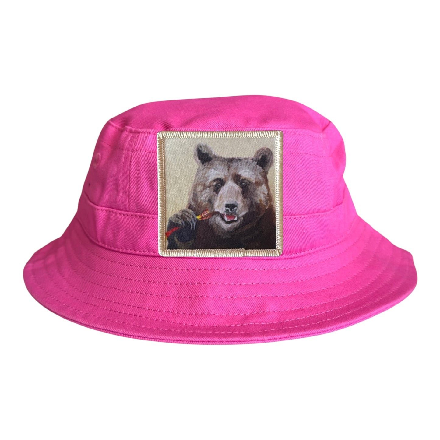 Neon Fuchsia Toddler Bucket Hat Hats FlynHats Slim Jimmy