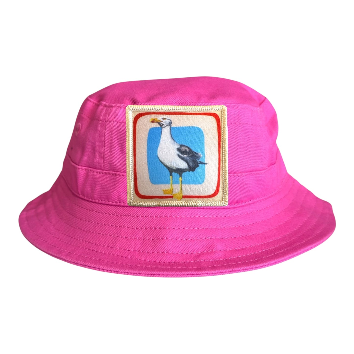 Neon Fuchsia Toddler Bucket Hat Hats FlynHats Seagull
