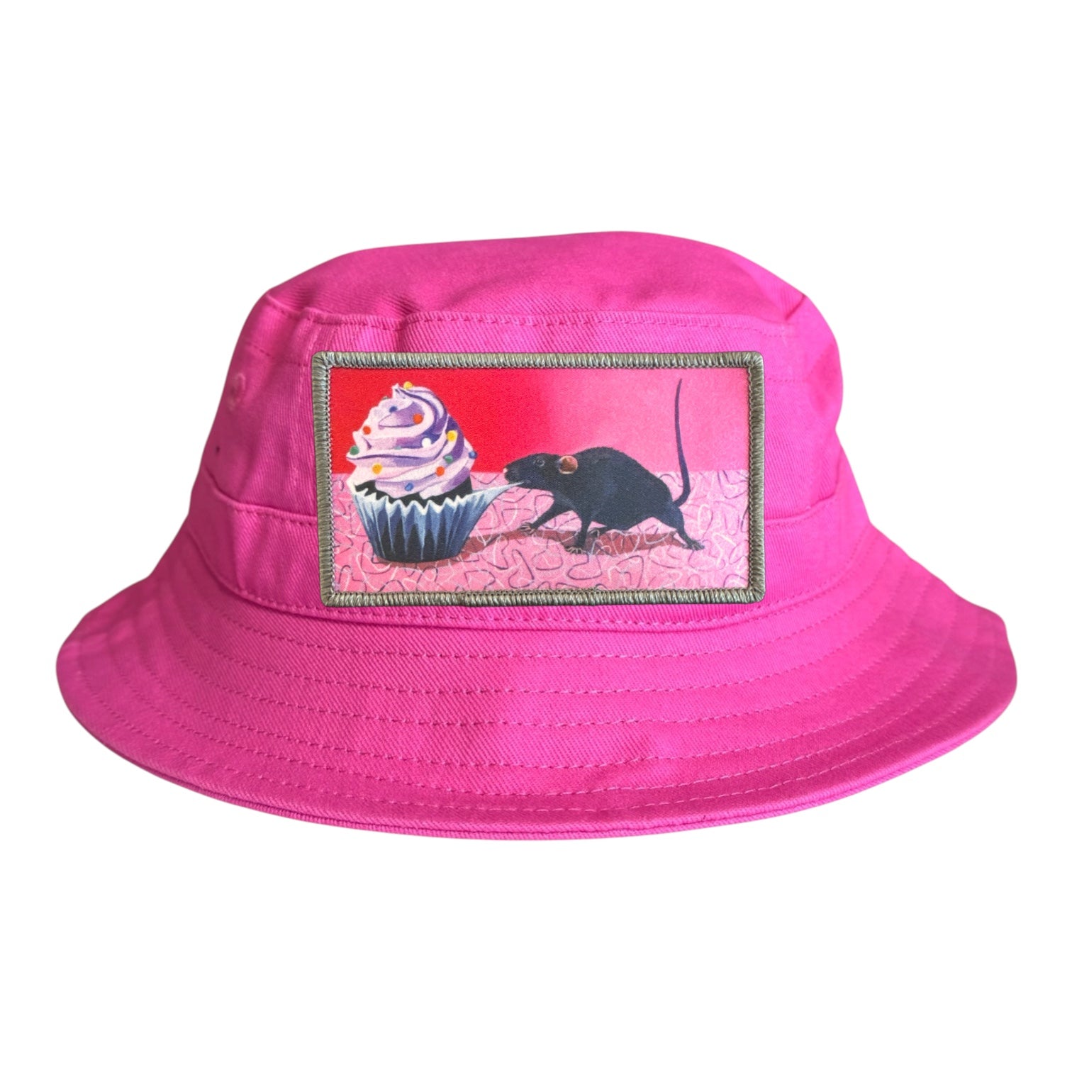Neon Fuchsia Toddler Bucket Hat Hats FlynHats Rats Got My Cake