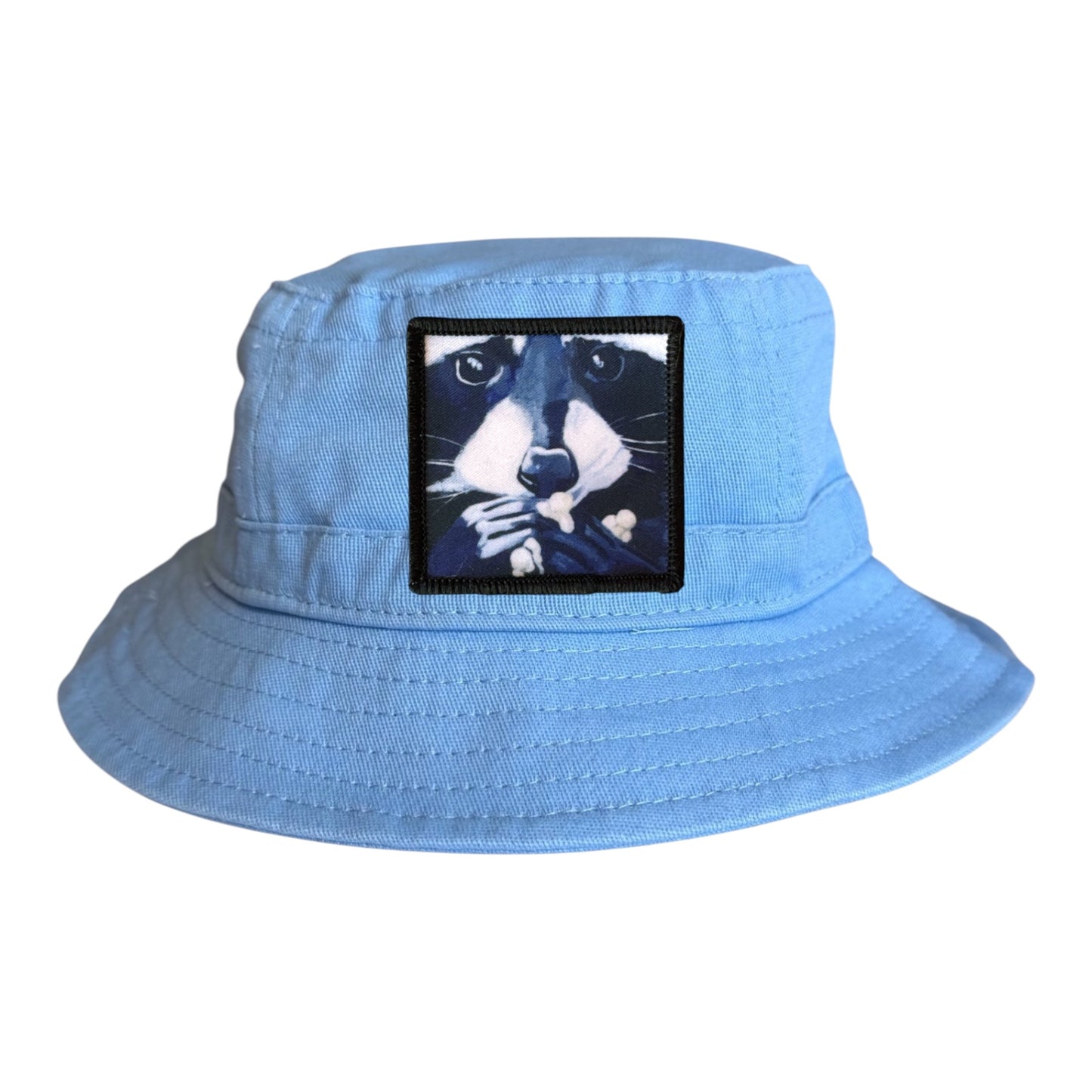 Blue Toddler Bucket Hat Hats FlynHats Raccoon Pop