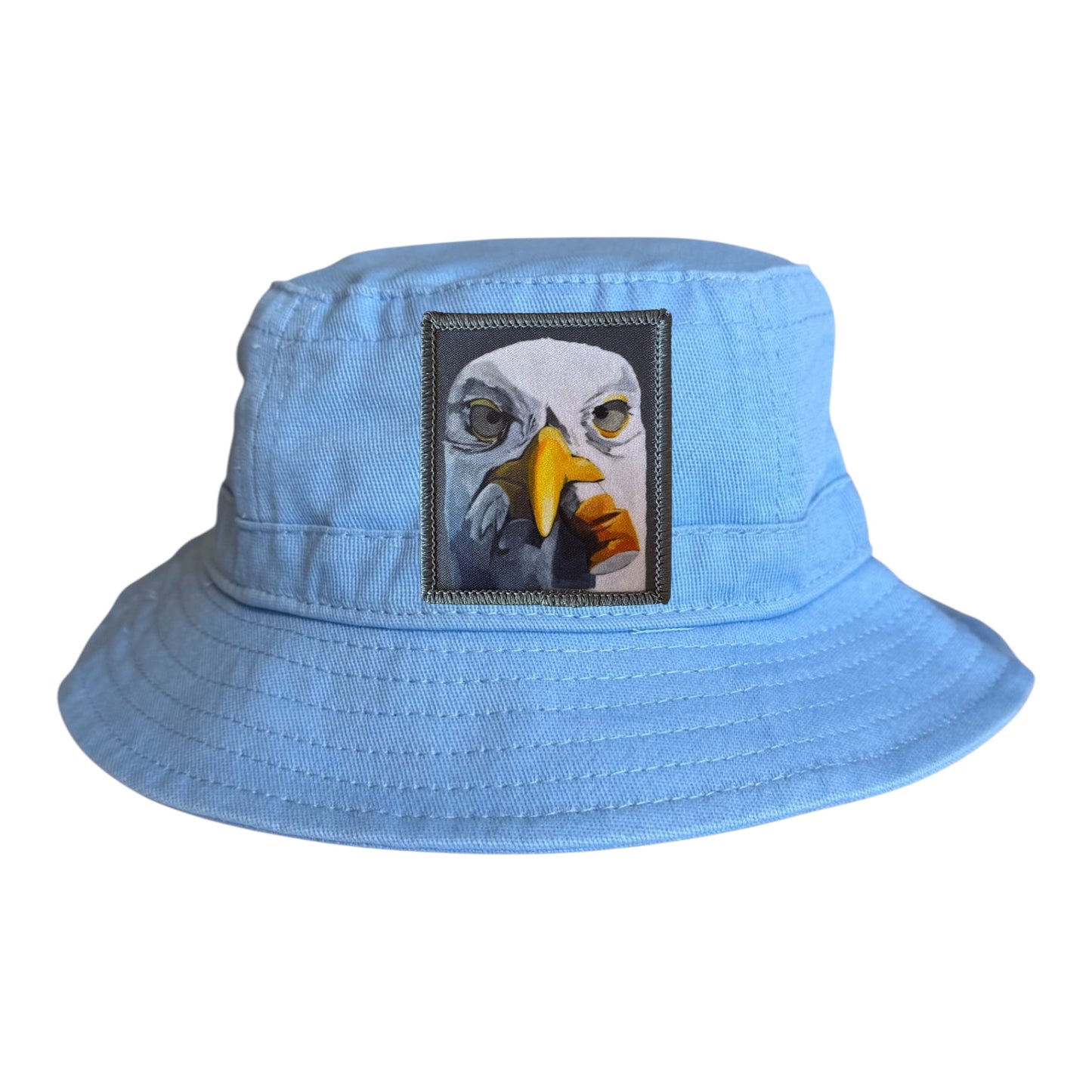 Blue Toddler Bucket Hat Hats FlynHats Seagull With Cig
