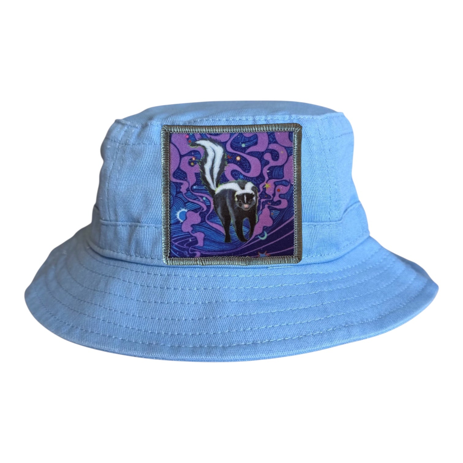 Blue Toddler Bucket Hat Hats FlynHats Skunky Haze