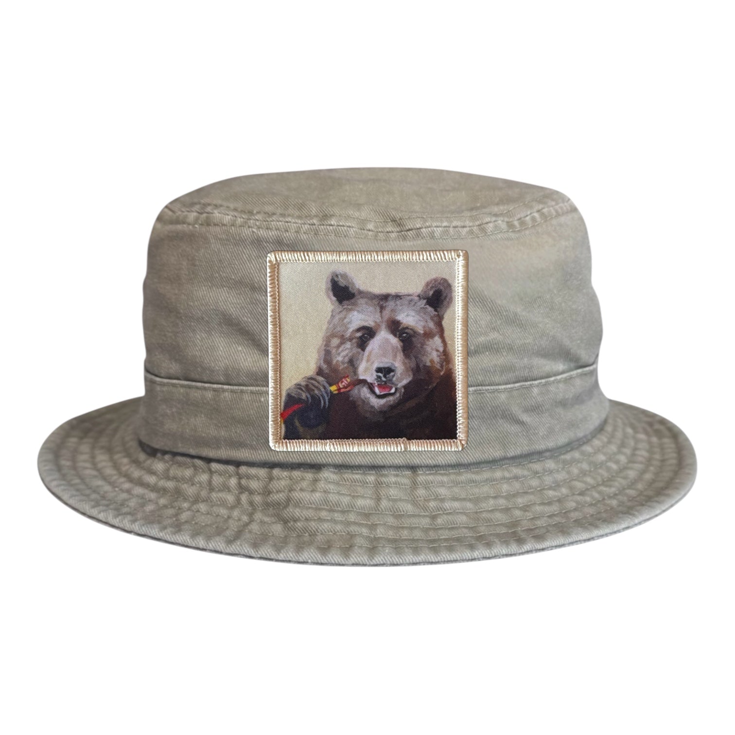 Tan Youth Bucket Hat Hats FlynHats Slim Jimmy